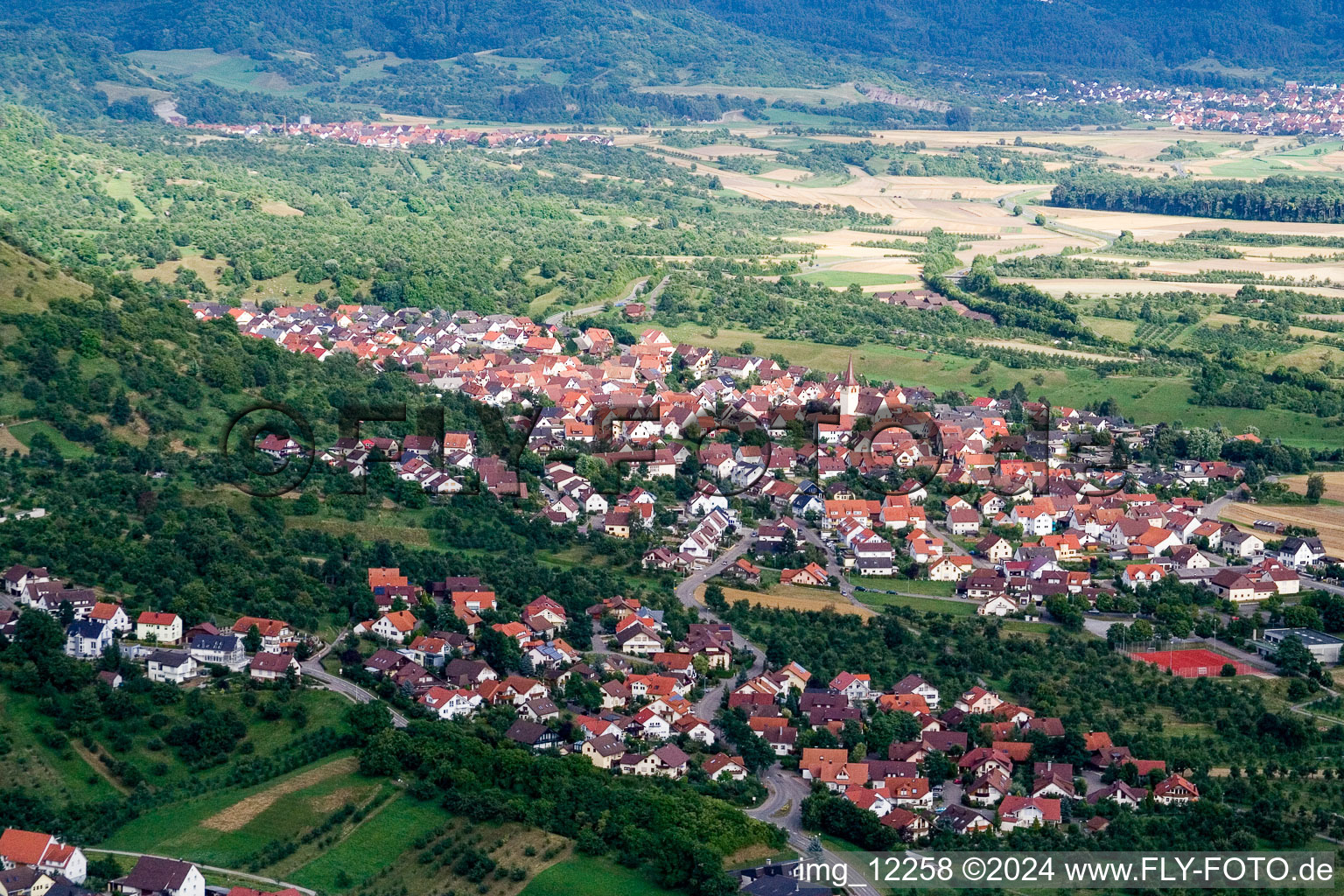 District Kayh in Herrenberg in the state Baden-Wuerttemberg, Germany