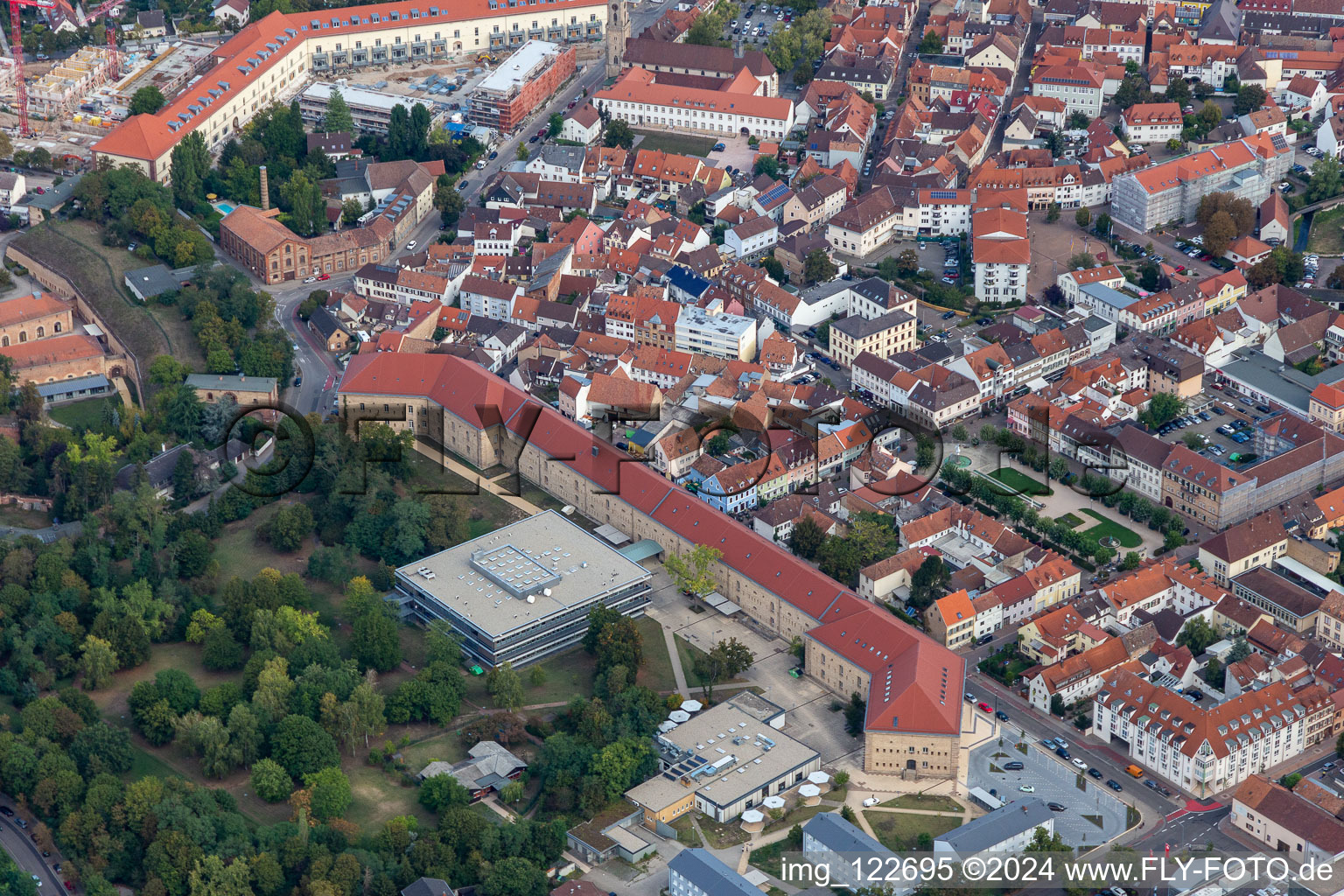 University Campus FTSK Germersheim in Germersheim in the state Rhineland-Palatinate, Germany