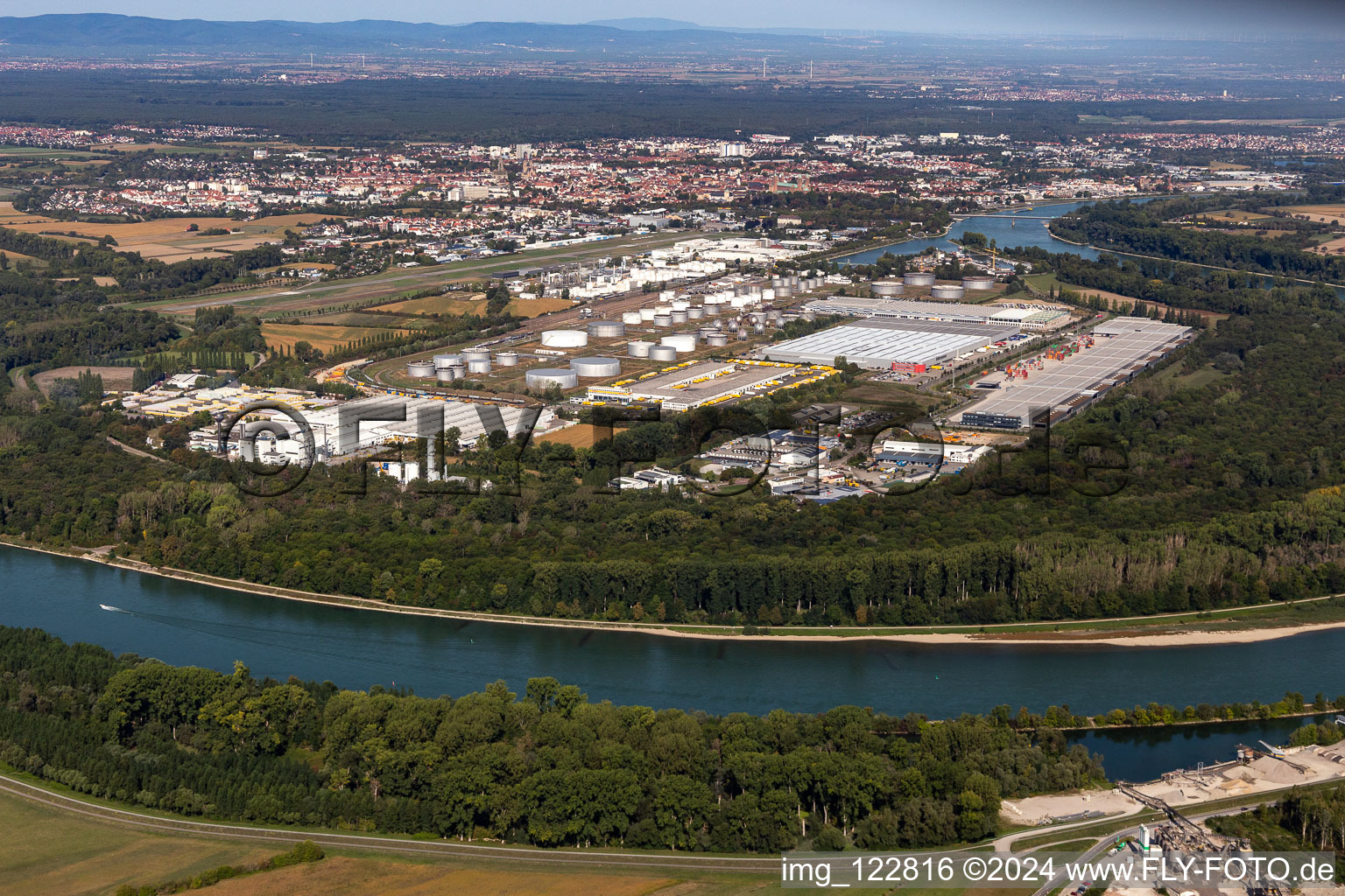 Saint-Gobain Isover in Speyer in the state Rhineland-Palatinate, Germany