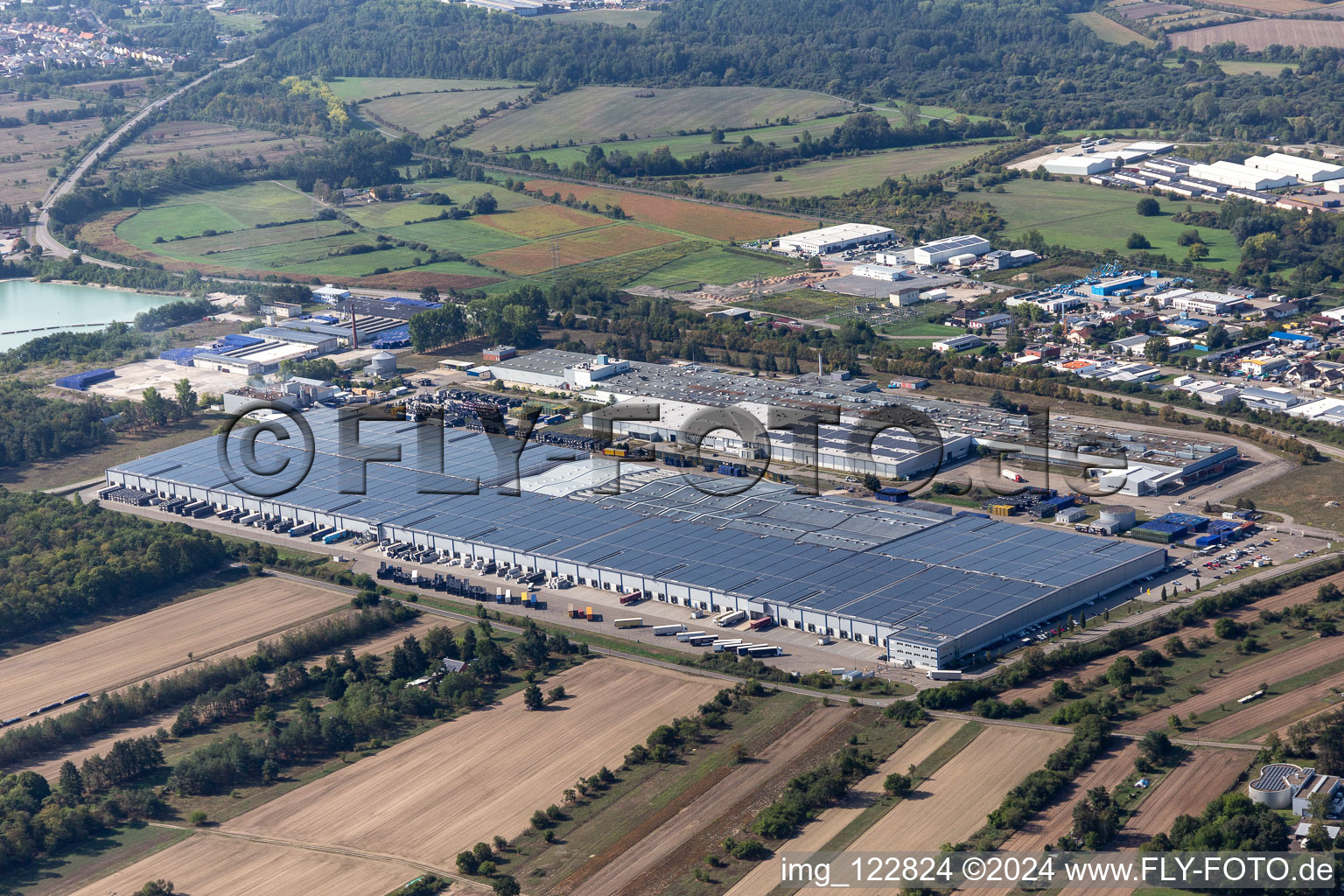 Goodyear Dunlop Tires Germany in Philippsburg in the state Baden-Wuerttemberg, Germany