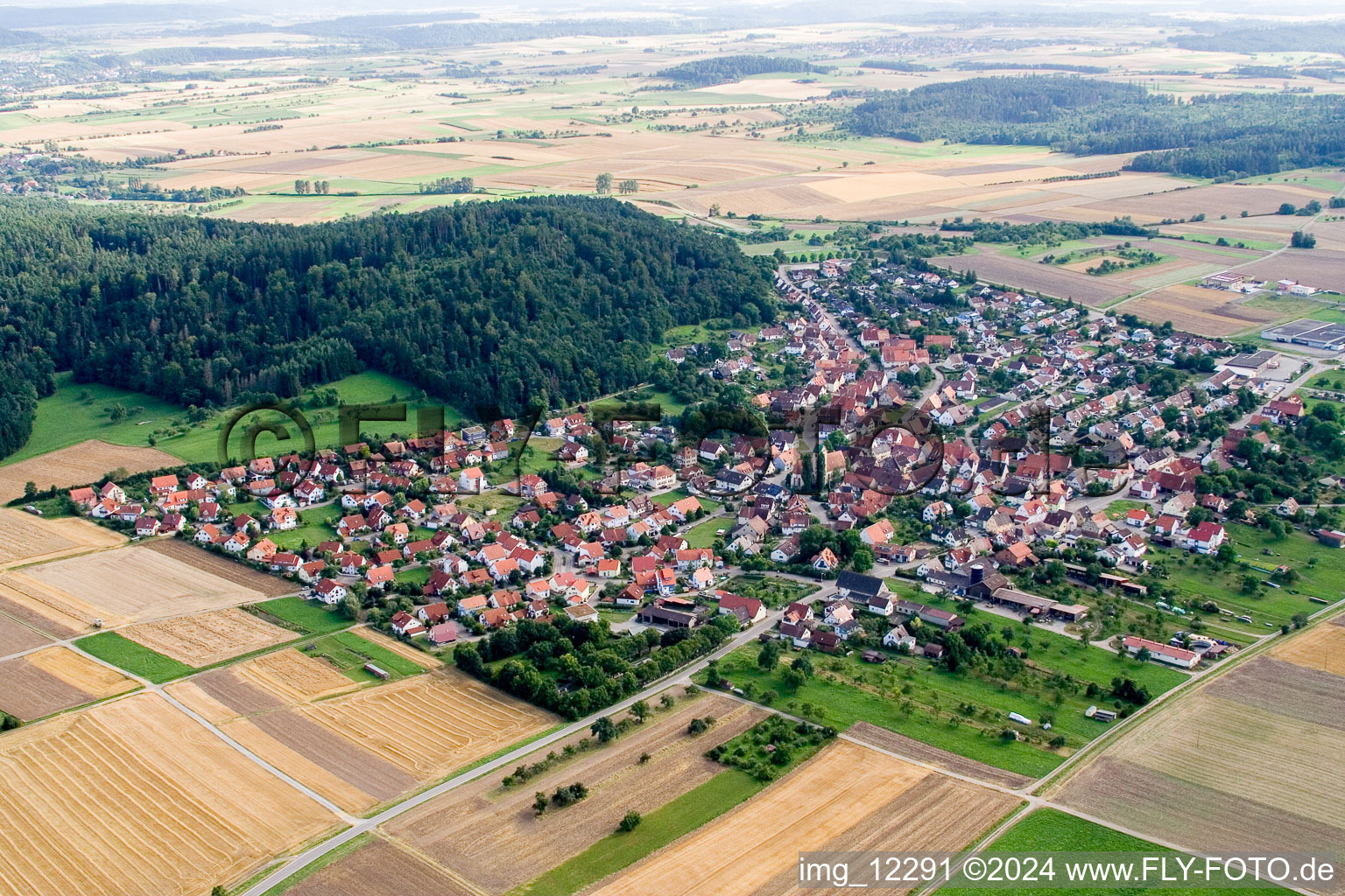 District Oberndorf in Rottenburg am Neckar in the state Baden-Wuerttemberg, Germany