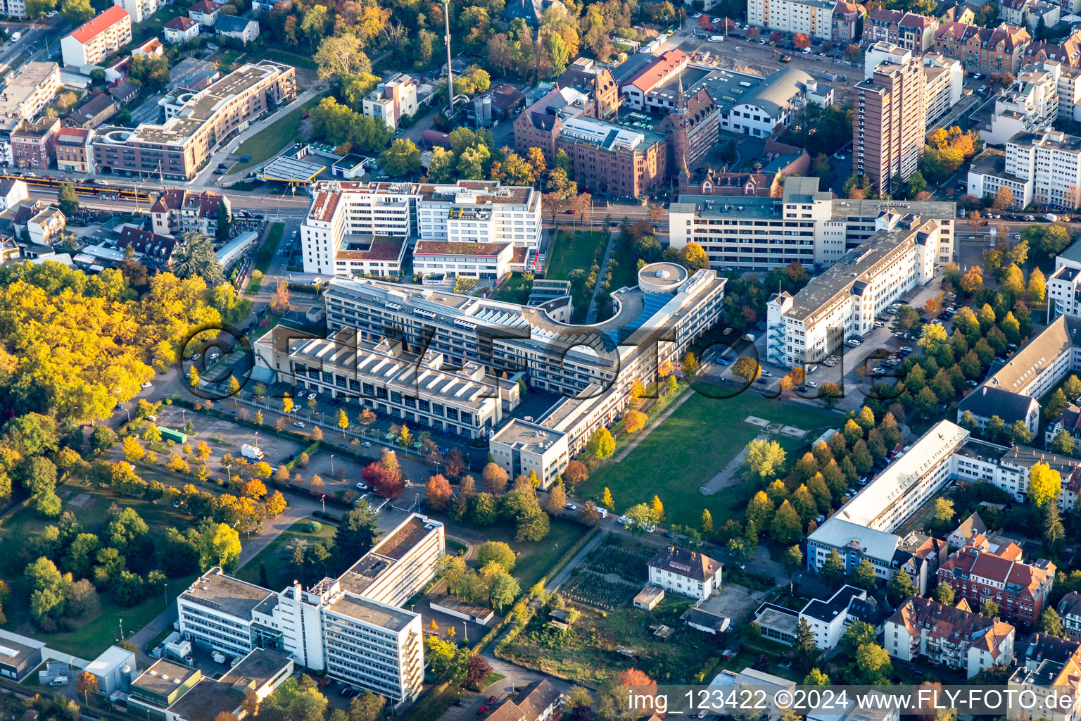 Max Rubner Institute, PTV Group and Technology Factory Karlsruhe in the district Oststadt in Karlsruhe in the state Baden-Wuerttemberg, Germany