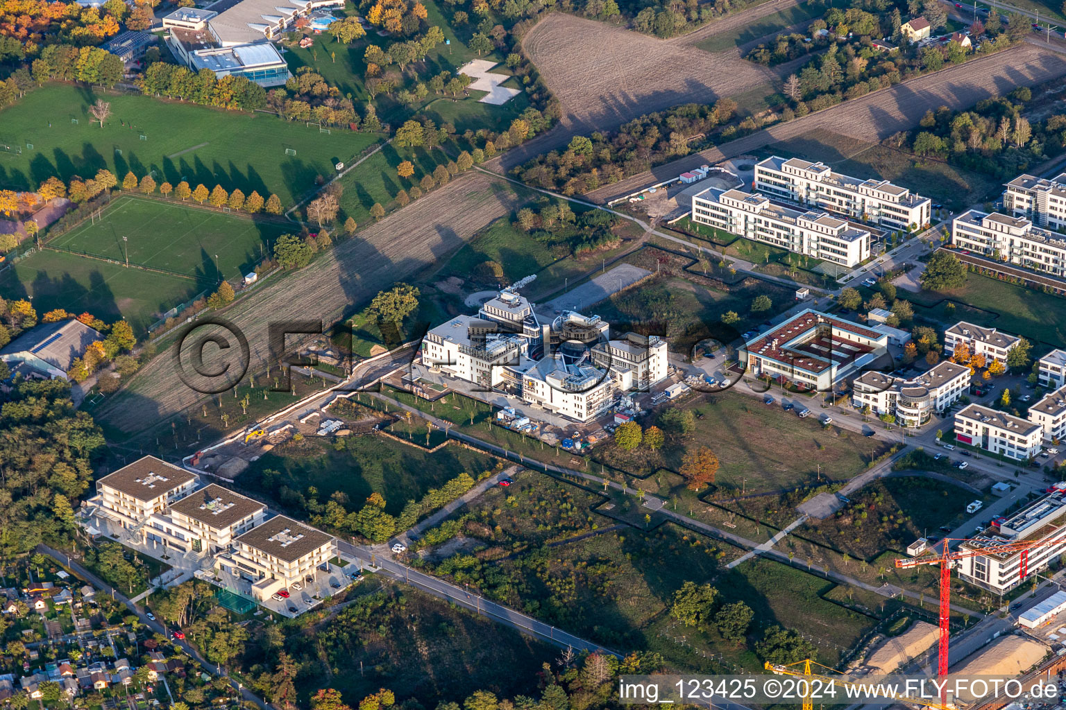 LTC - Linder Technology Campus with Weum GmbH, Systec&Services and Systec&Solutions in Wilhelm-Schickard-Straße in the Technology Park Karlsruhe in the district Rintheim in Karlsruhe in the state Baden-Wuerttemberg, Germany