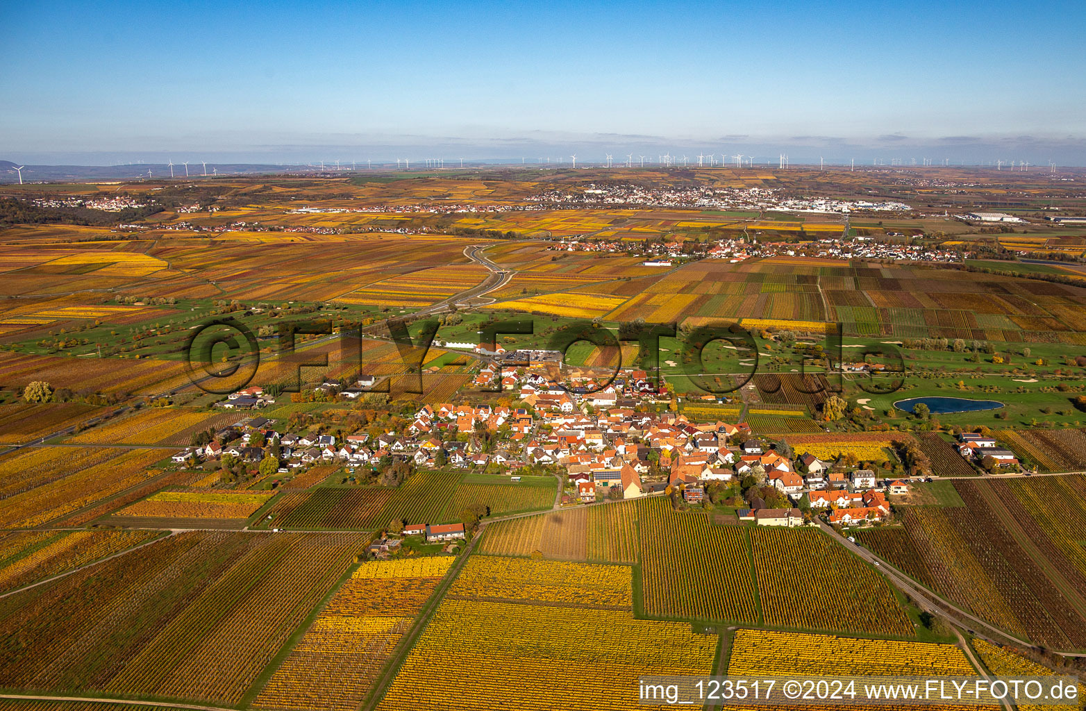 Dackenheim in the state Rhineland-Palatinate, Germany