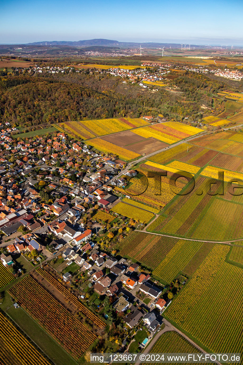 Battenberg Castle in the district Bobenheim in Bobenheim am Berg in the state Rhineland-Palatinate, Germany