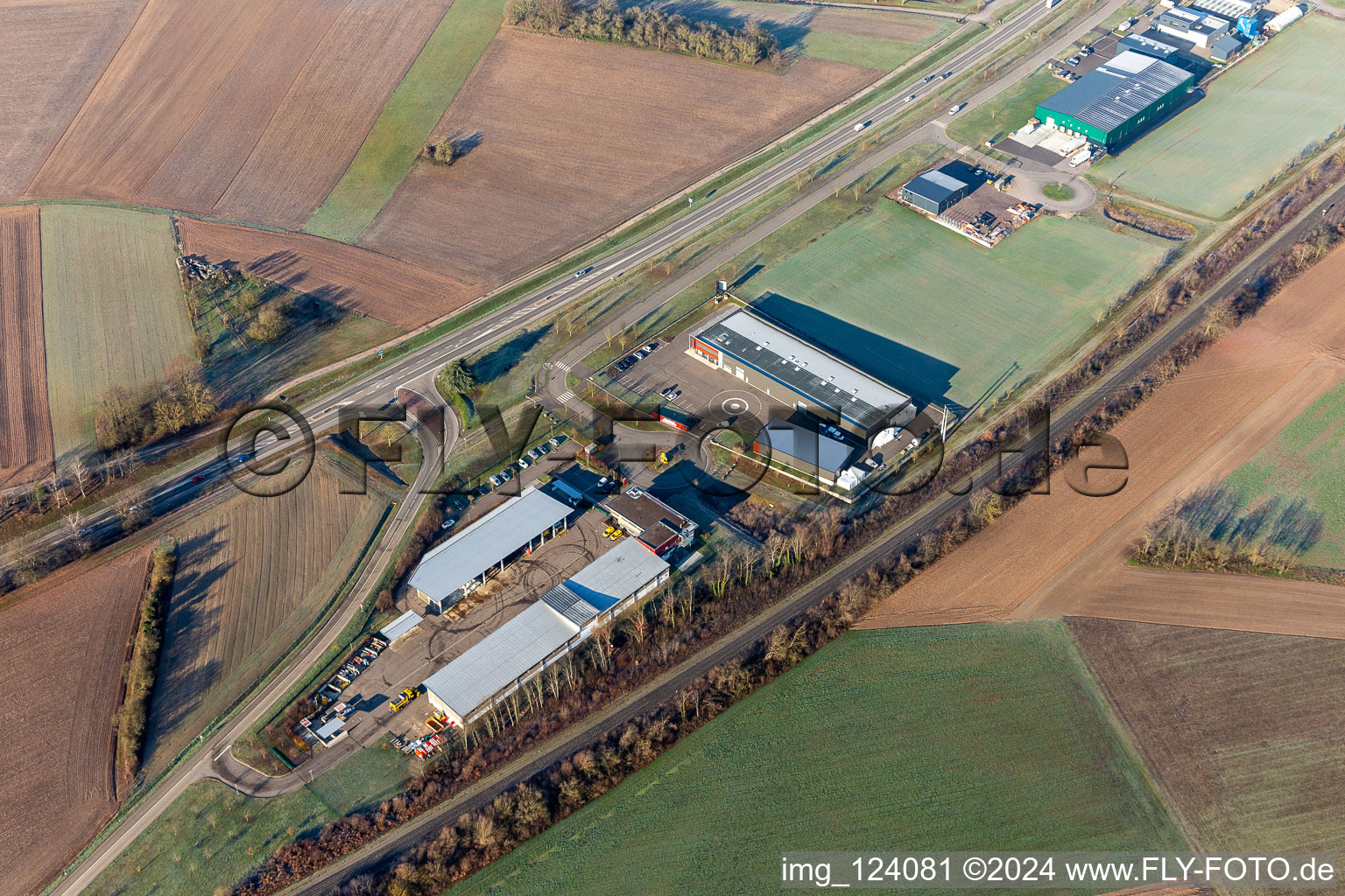 MACIF. Technical Centre of Wissembourg in the district Altenstadt in Wissembourg in the state Bas-Rhin, France