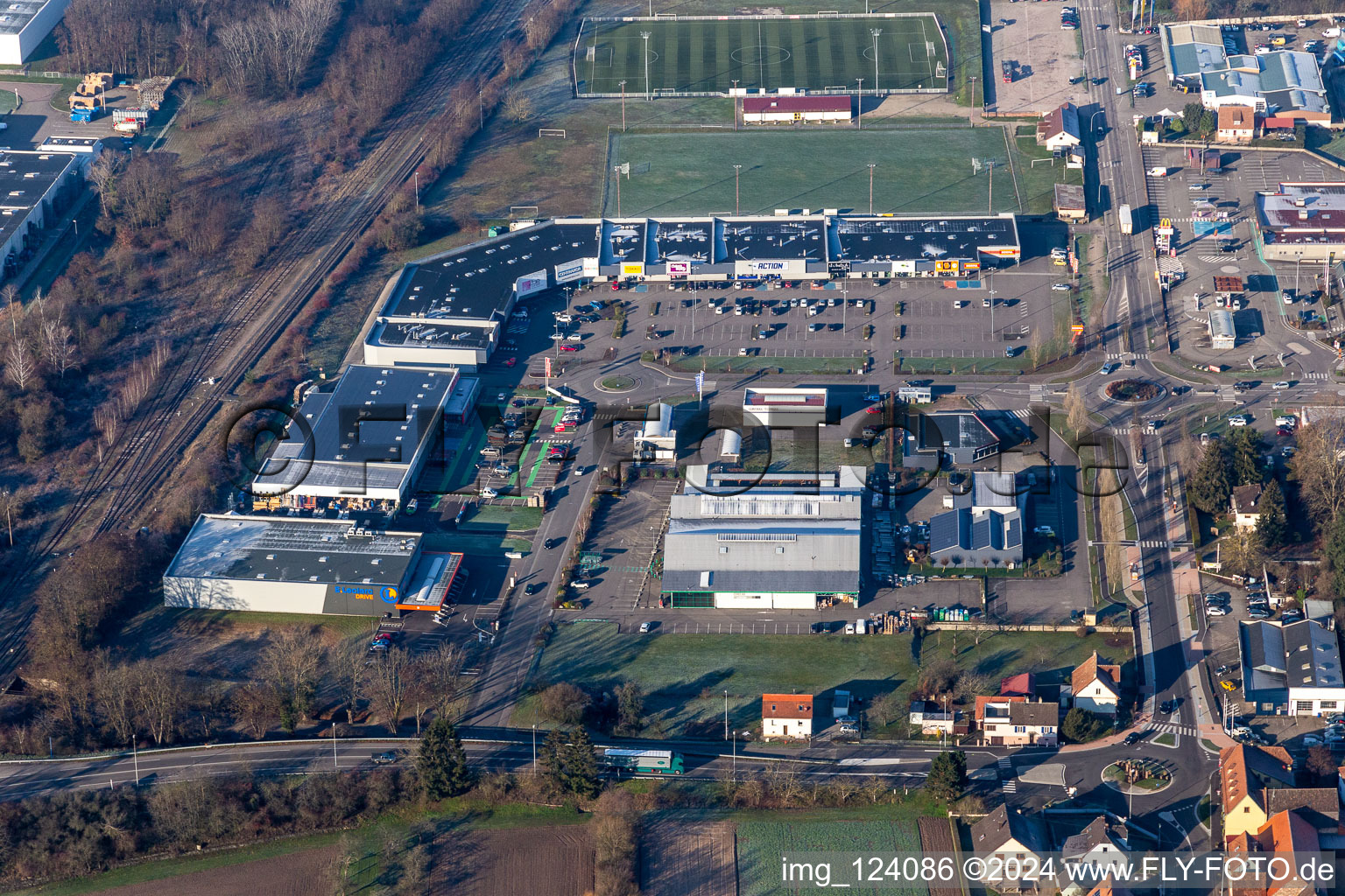 Centers Commercants: Action Wissembourg , Centrakor in the district Altenstadt in Wissembourg in the state Bas-Rhin, France