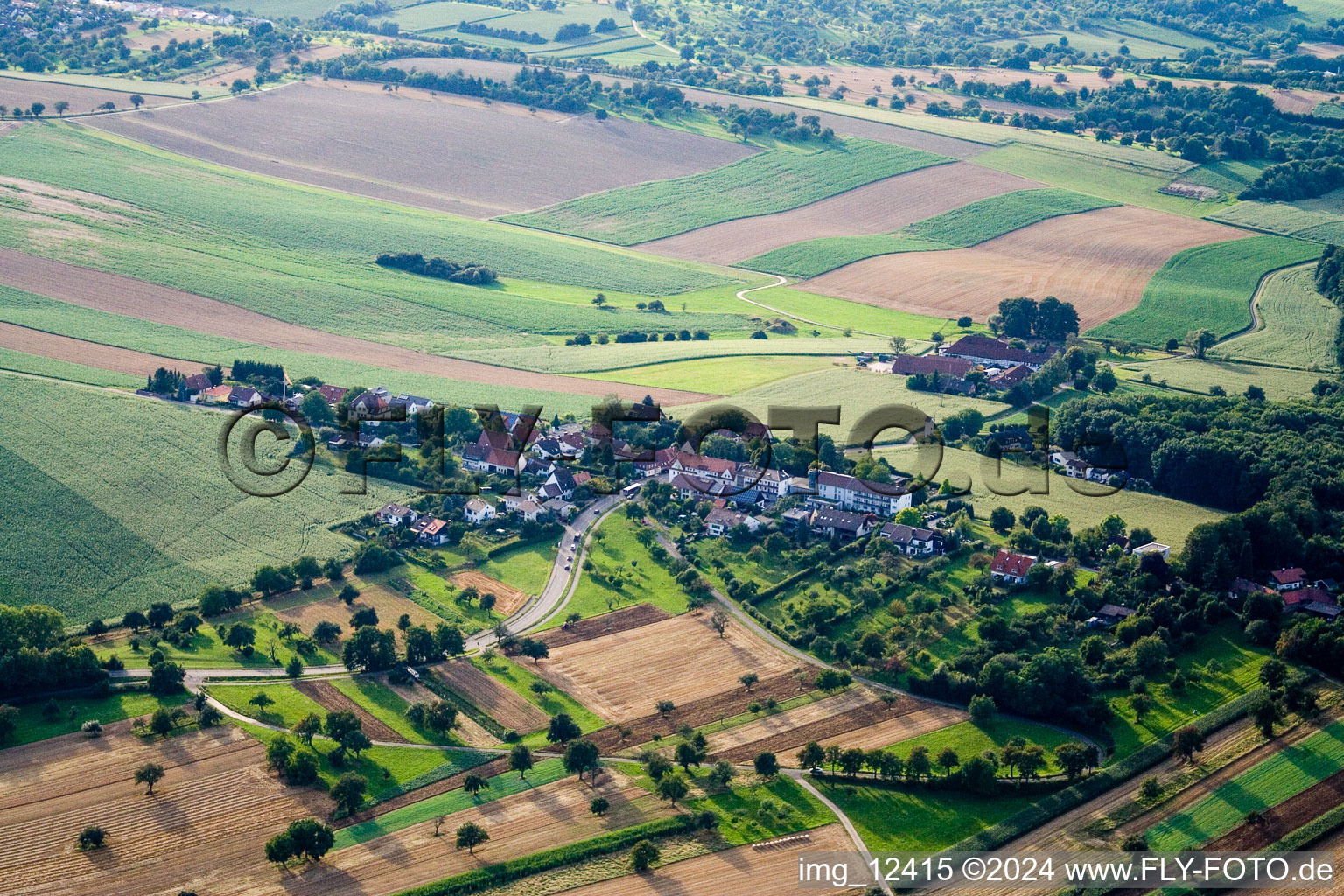 Thomashof in the district Stupferich in Karlsruhe in the state Baden-Wuerttemberg, Germany