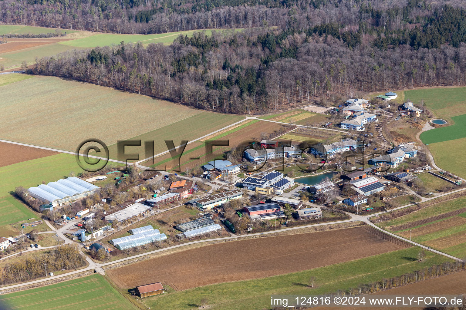 Village community Tennental in Deckenpfronn in the state Baden-Wuerttemberg, Germany