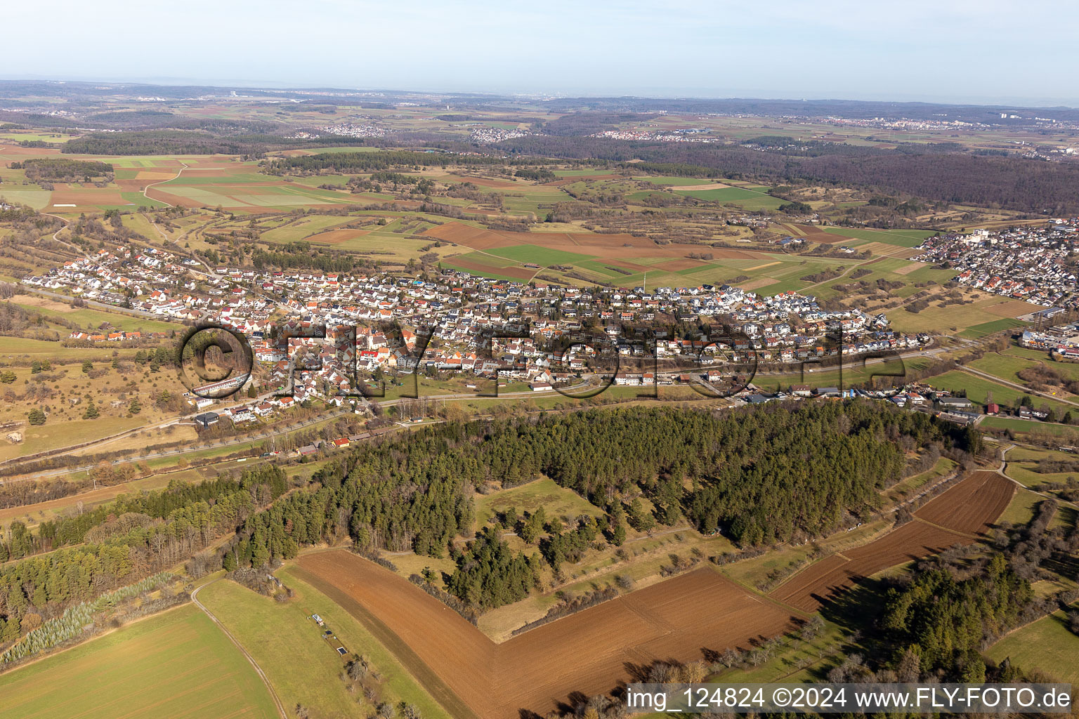 District Deufringen in Aidlingen in the state Baden-Wuerttemberg, Germany