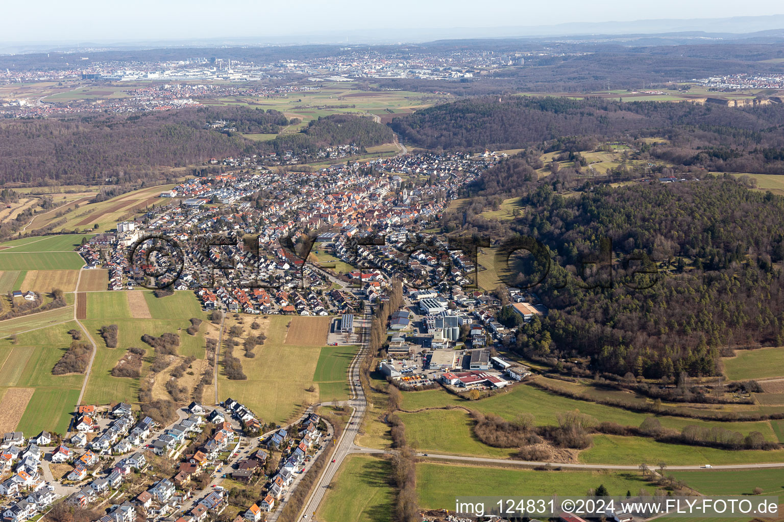 Aidlingen in the state Baden-Wuerttemberg, Germany