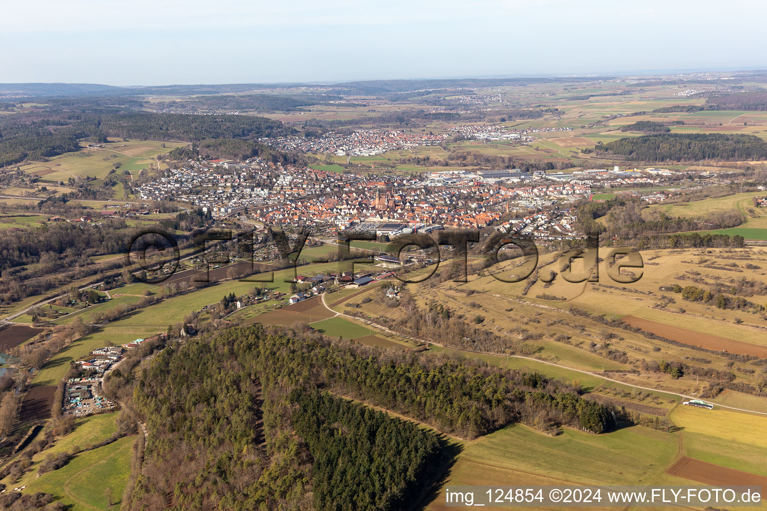 Weil der Stadt in the state Baden-Wuerttemberg, Germany