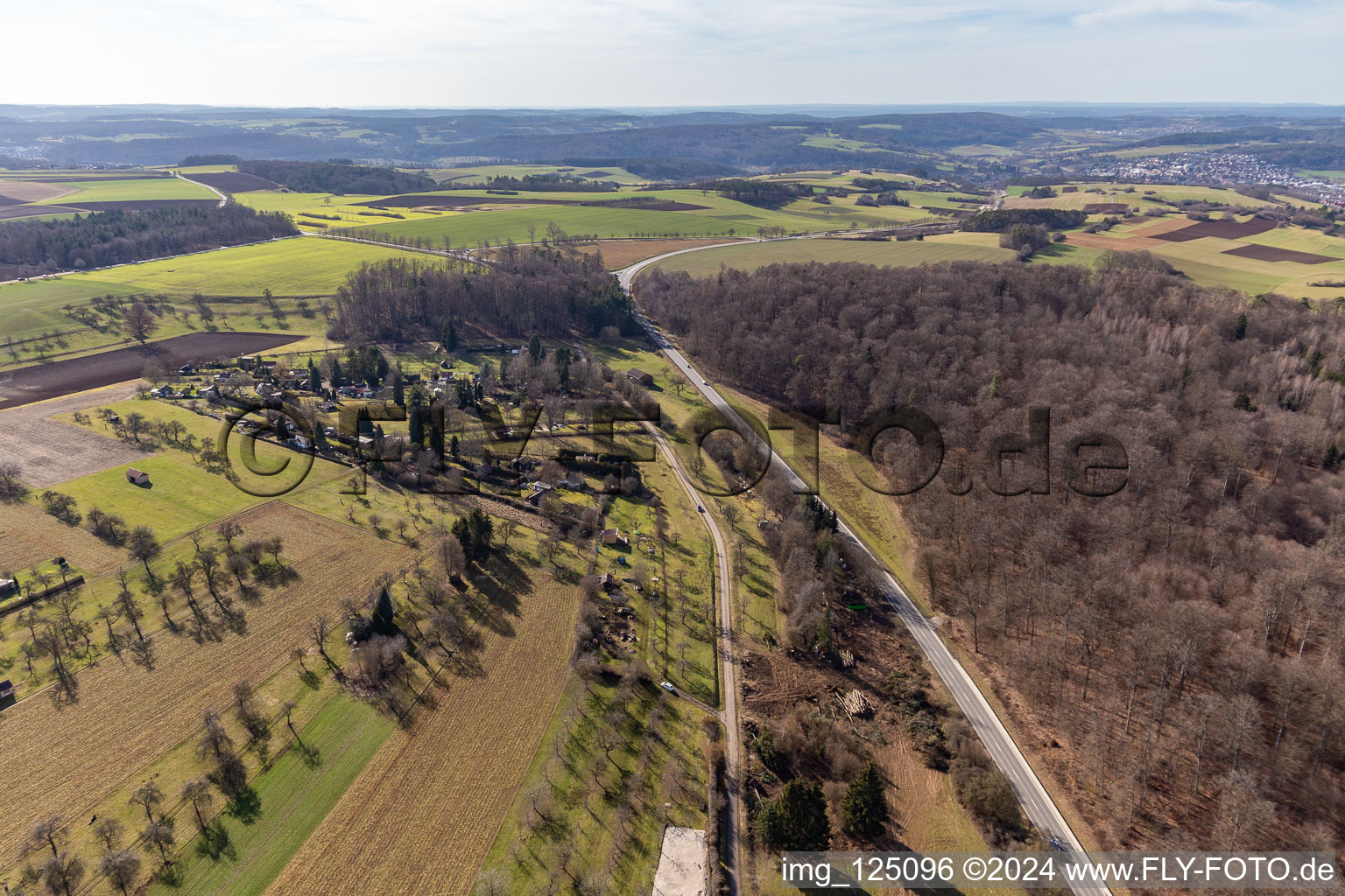 Allotments in Renningen in the state Baden-Wuerttemberg, Germany