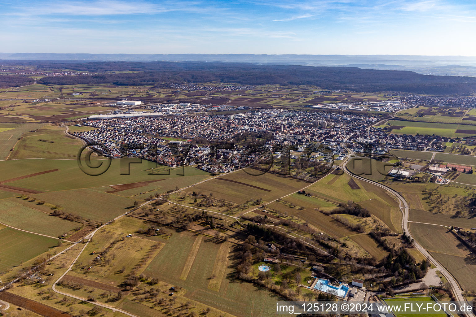 Gärtringen in the state Baden-Wuerttemberg, Germany