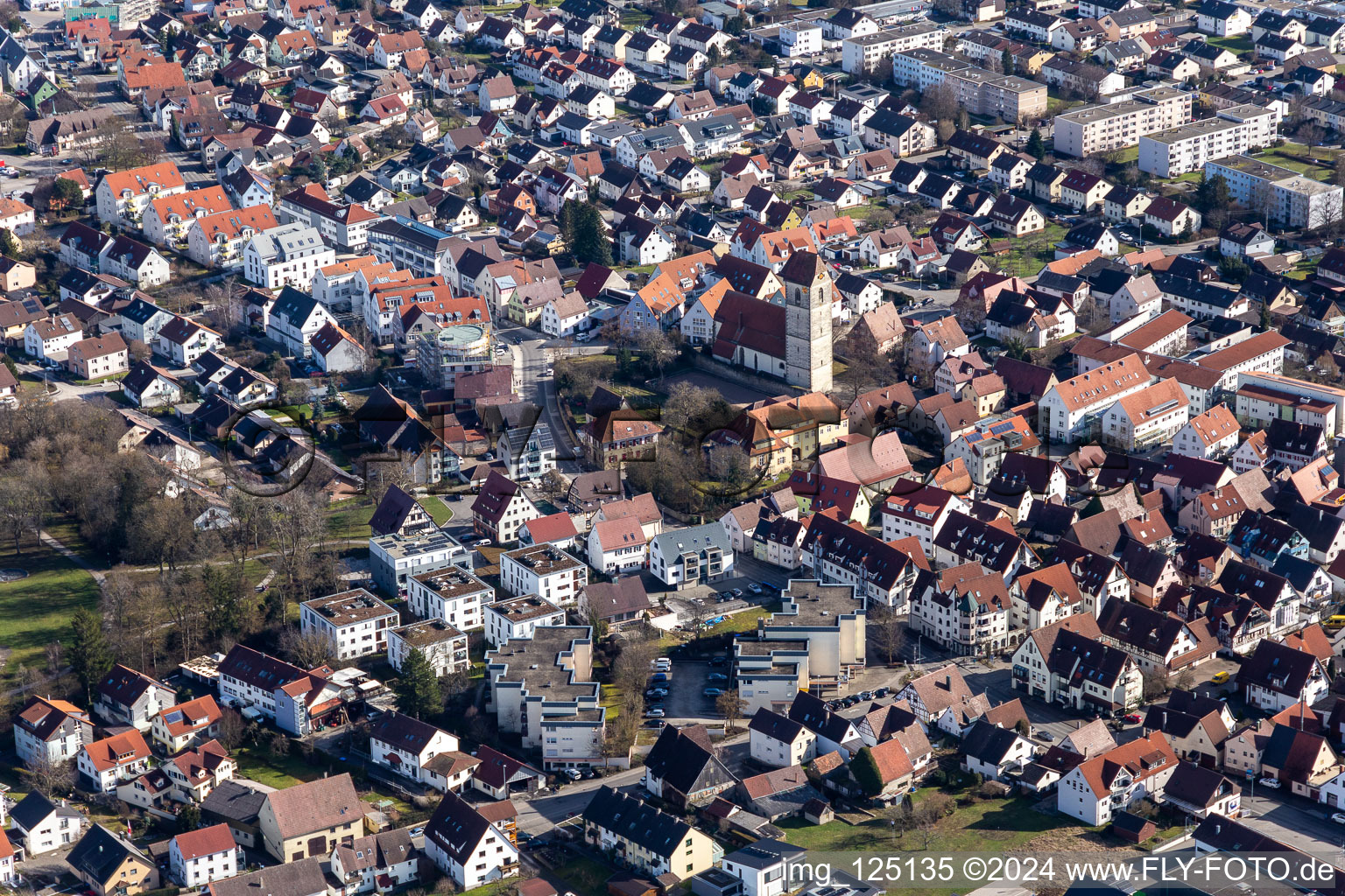 St. Vitus Church in Gärtringen in the state Baden-Wuerttemberg, Germany