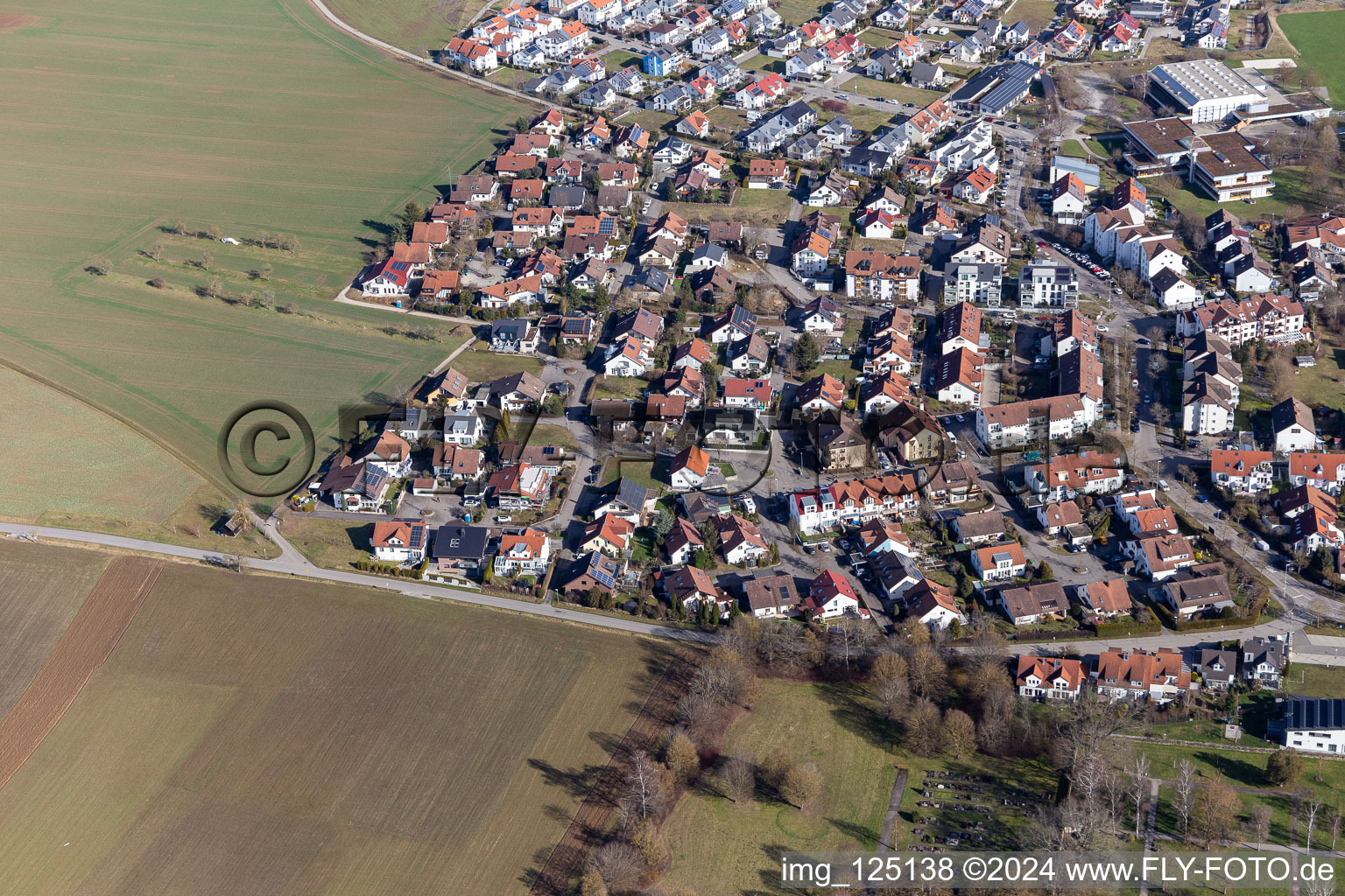 Poets' Quarter in Gärtringen in the state Baden-Wuerttemberg, Germany