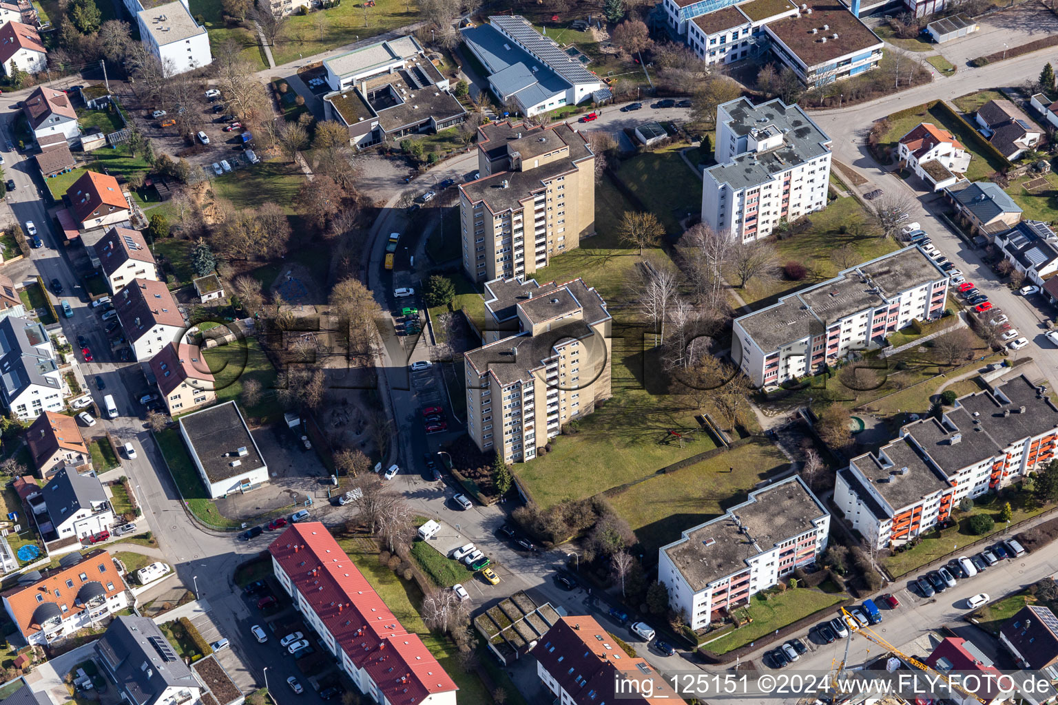 Schönbuchstr in Gärtringen in the state Baden-Wuerttemberg, Germany