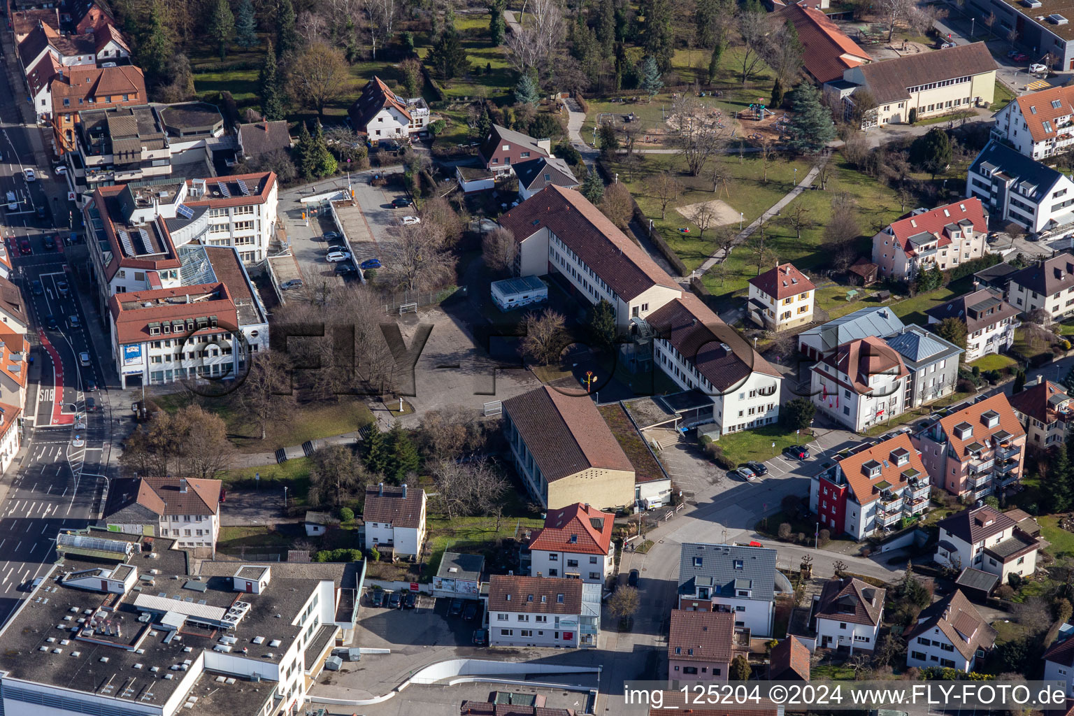 Albert Schweitzer School in Herrenberg in the state Baden-Wuerttemberg, Germany