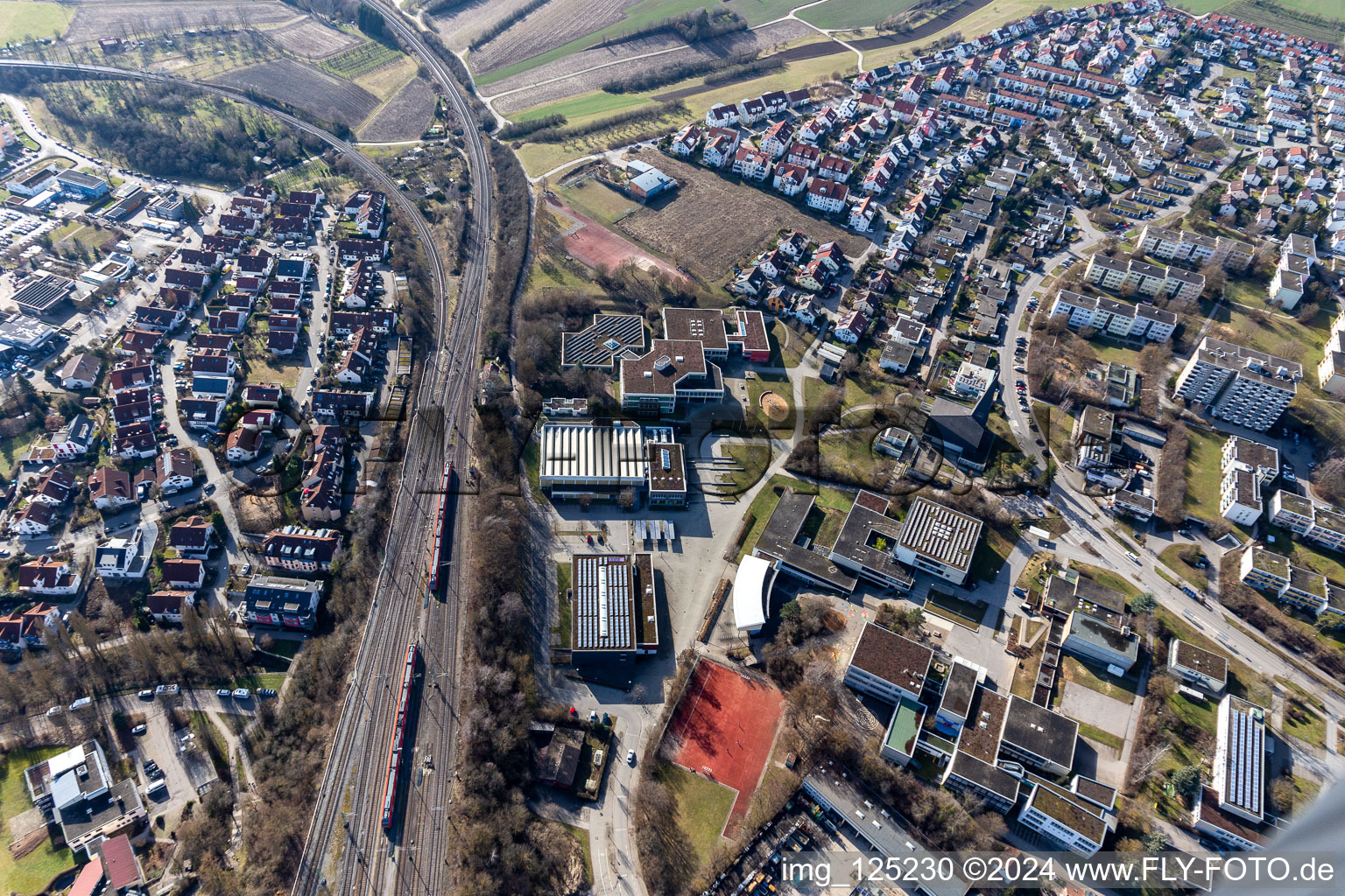 Andreae High School in Herrenberg in the state Baden-Wuerttemberg, Germany