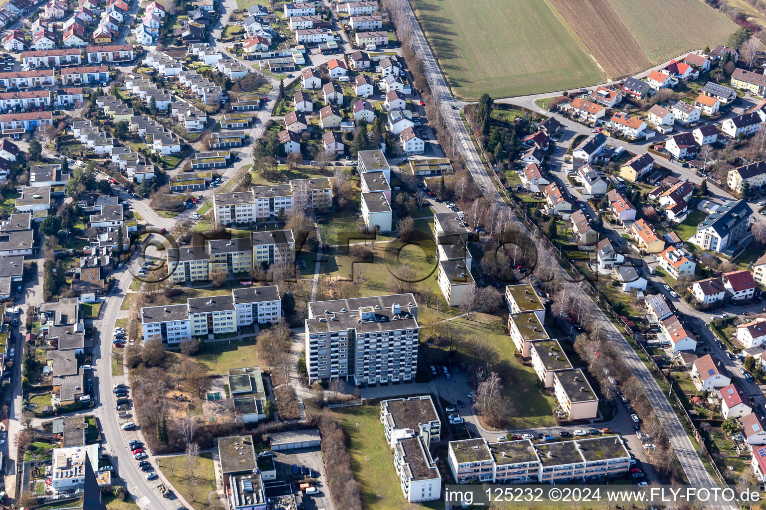 Berlin Street in Herrenberg in the state Baden-Wuerttemberg, Germany