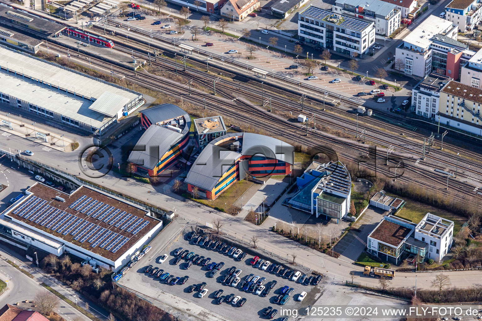 Aerial photograpy of Roman Klis Design in Herrenberg in the state Baden-Wuerttemberg, Germany