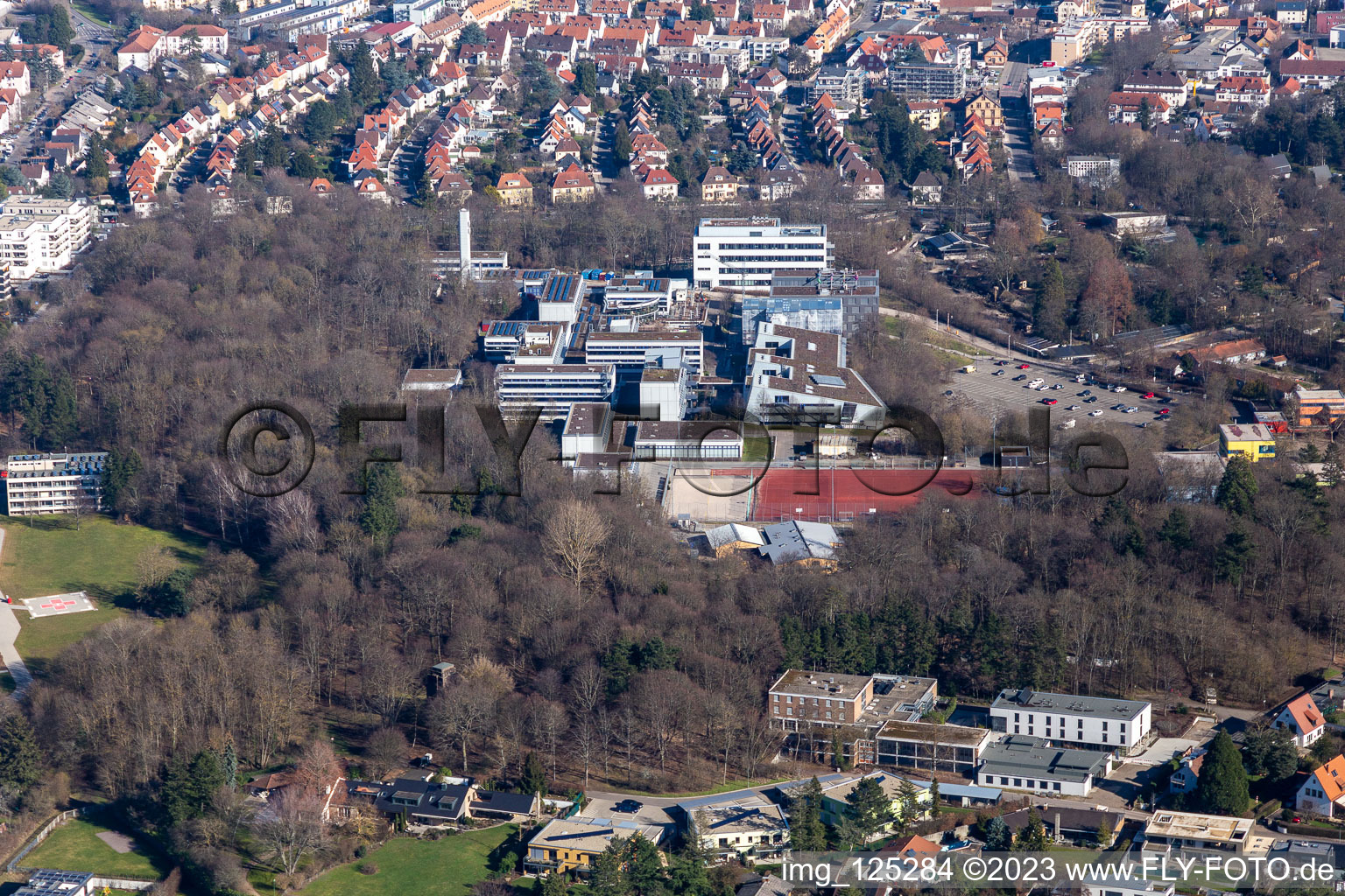University of Koblenz-Landau Campus Landau in Landau in der Pfalz in the state Rhineland-Palatinate, Germany