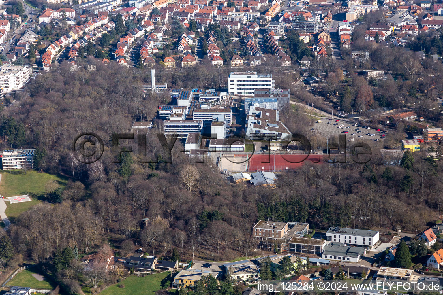 University of Koblenz-Landau Landau Campus in Landau in der Pfalz in the state Rhineland-Palatinate, Germany