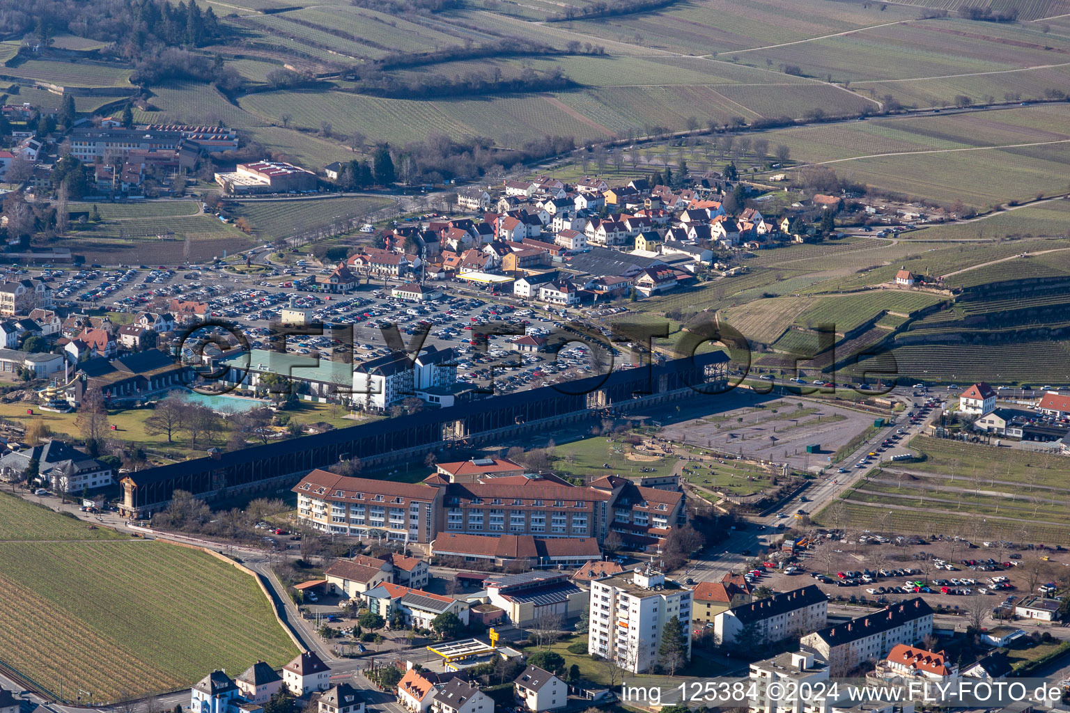 Median Park Clinic in the district Pfeffingen in Bad Dürkheim in the state Rhineland-Palatinate, Germany