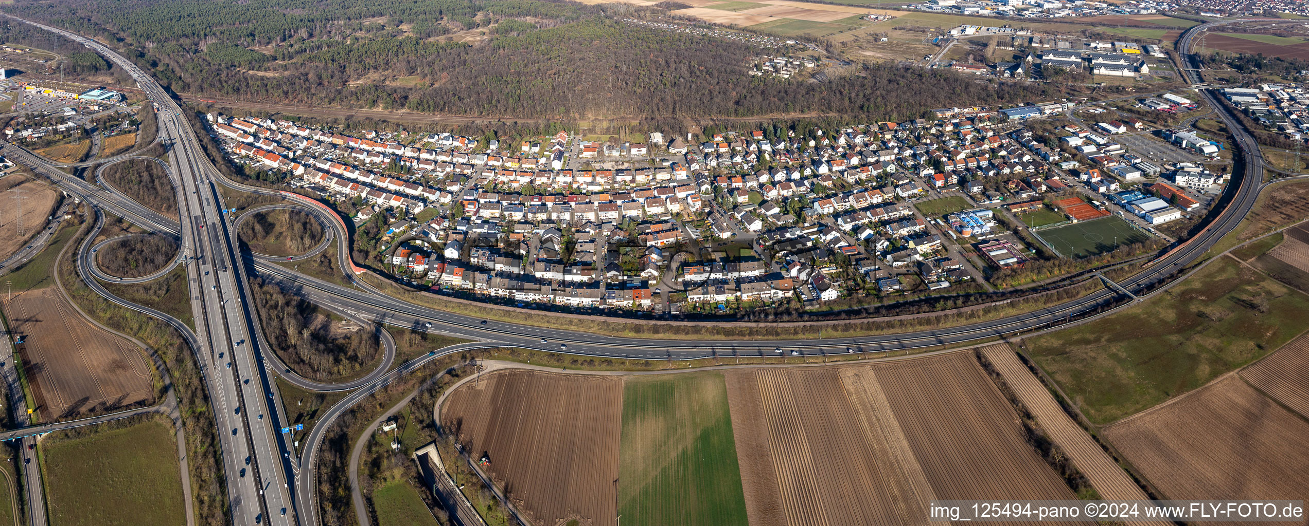 The Hirschacker in Schwetzingen in the state Baden-Wuerttemberg, Germany