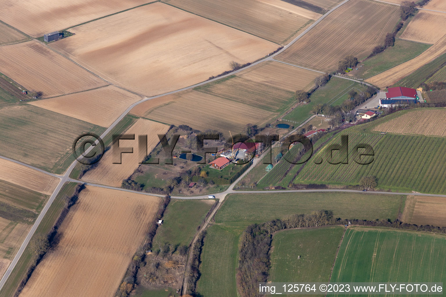 Ranch Herxheim in the district Herxheim in Herxheim bei Landau in the state Rhineland-Palatinate, Germany