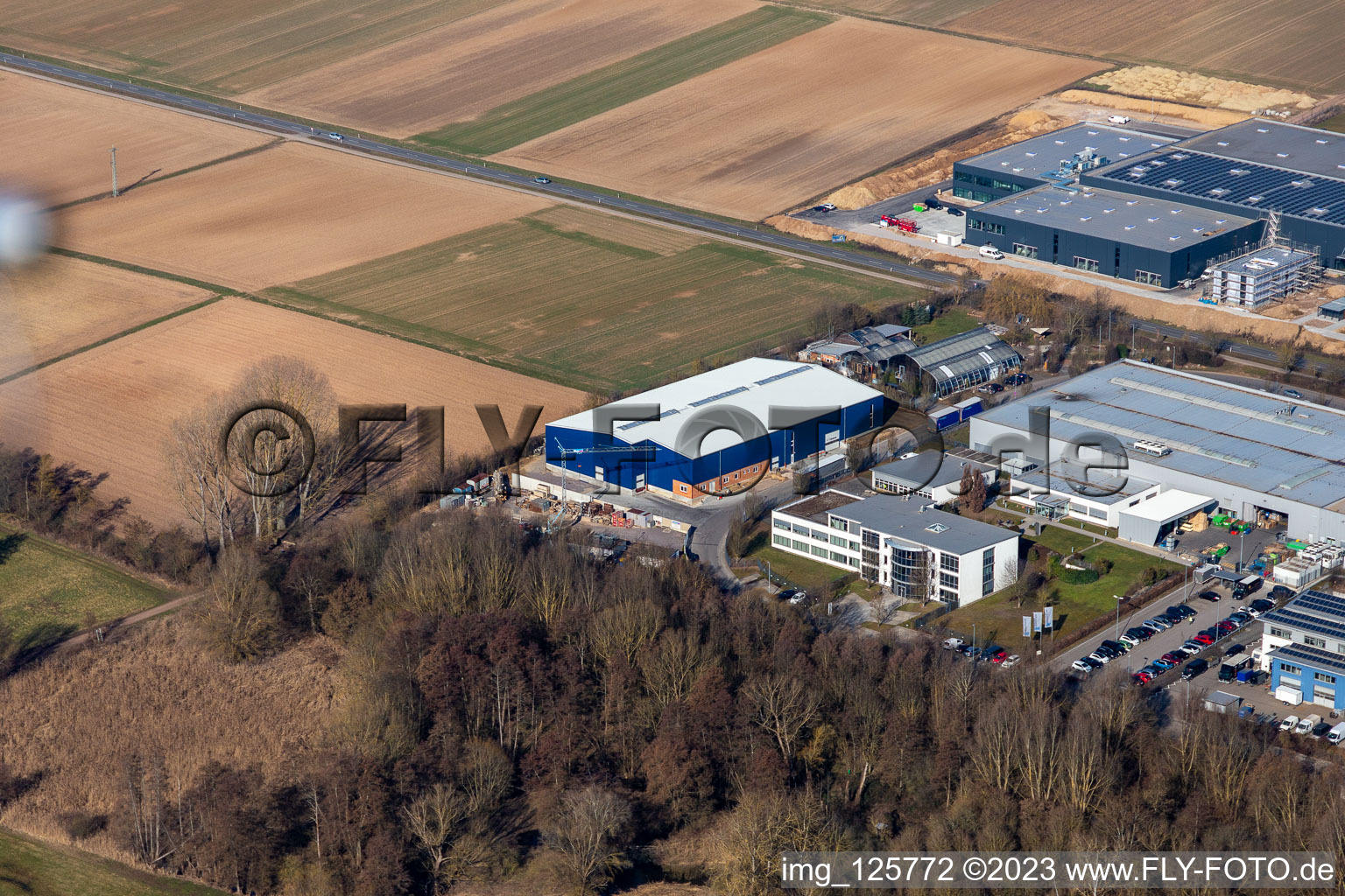 West Business Park, Martin Daum spatial concepts in the district Herxheim in Herxheim bei Landau/Pfalz in the state Rhineland-Palatinate, Germany