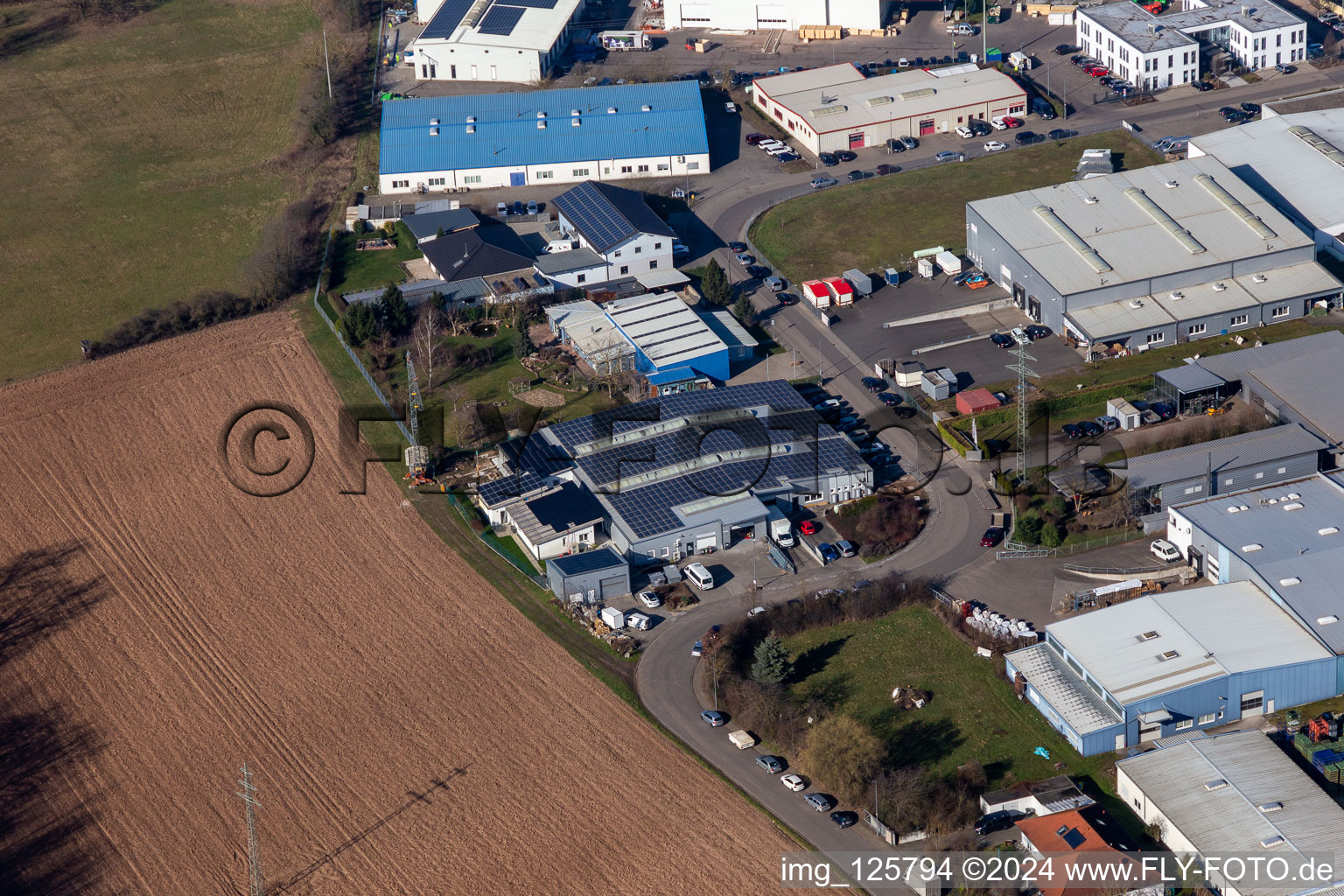 Große Ahlmühle industrial area, X2E System Engineering in Rohrbach in the state Rhineland-Palatinate, Germany