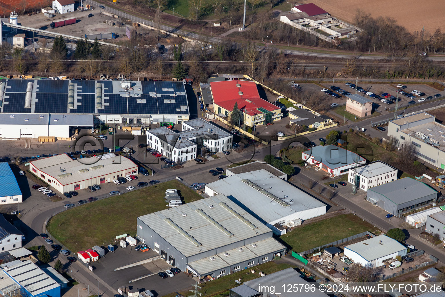 Große Ahlmühle industrial area, RELINEEUROPE in Rohrbach in the state Rhineland-Palatinate, Germany