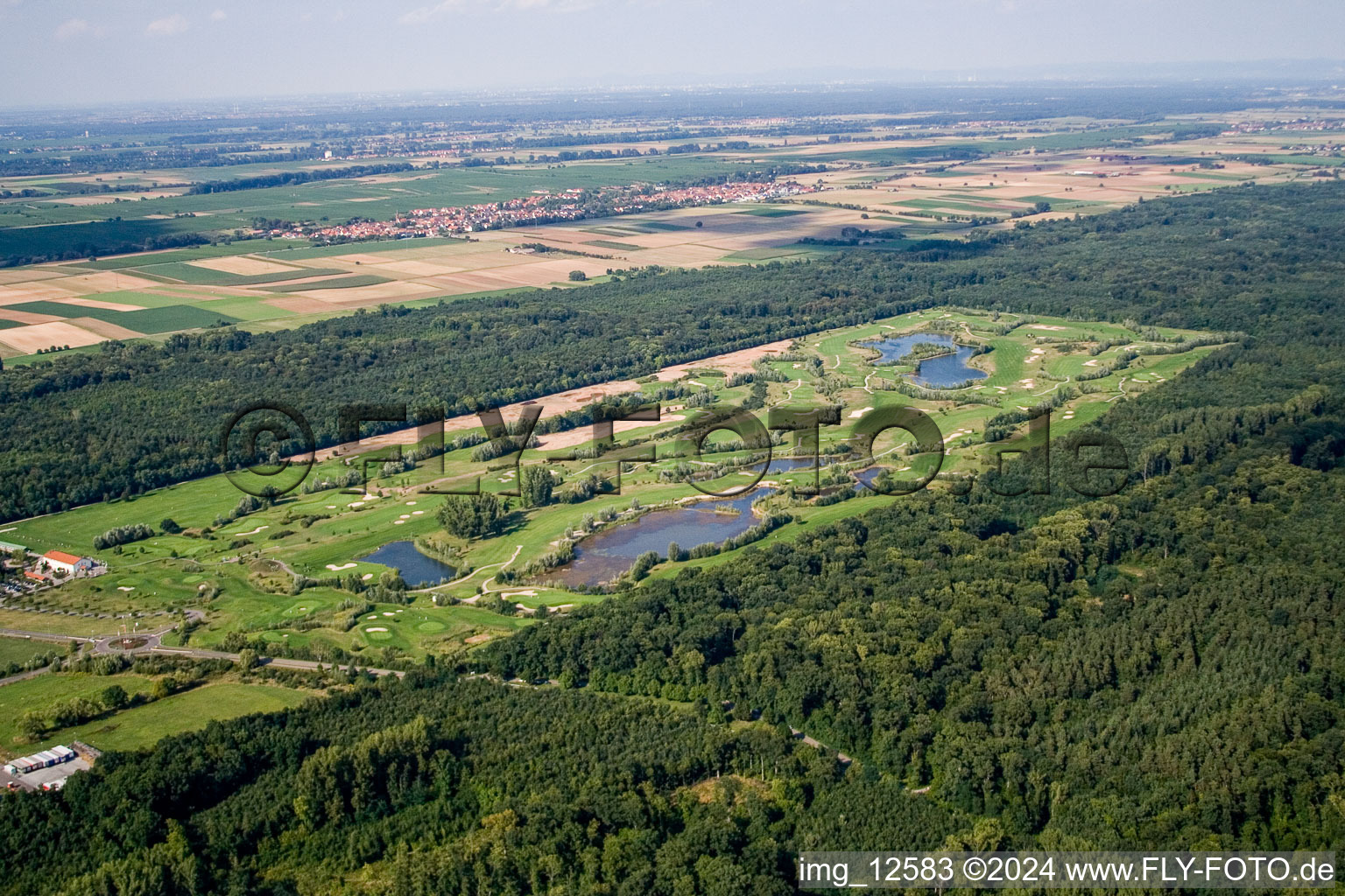 Golf Club Landgut Dreihof SÜW in Essingen in the state Rhineland-Palatinate, Germany