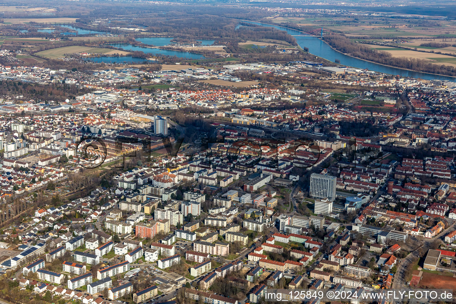 West in the district Burgfeld in Speyer in the state Rhineland-Palatinate, Germany