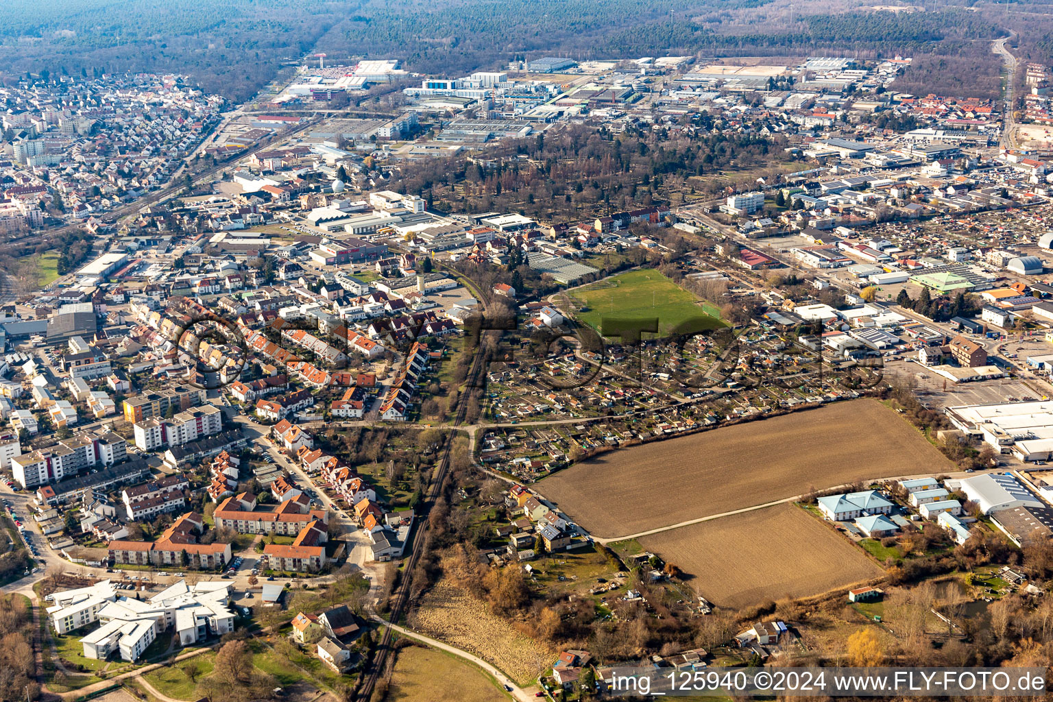 West in the district Ludwigshof in Speyer in the state Rhineland-Palatinate, Germany