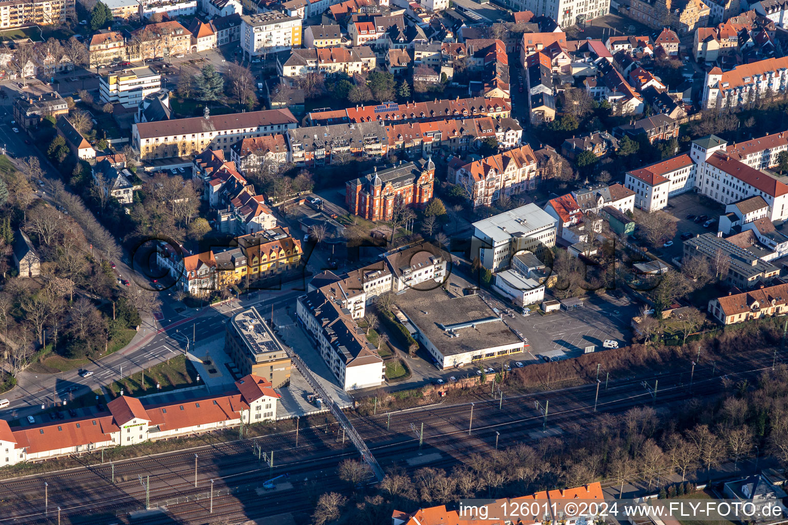 School building the community college in Speyer in the state Rhineland-Palatinate, Germany