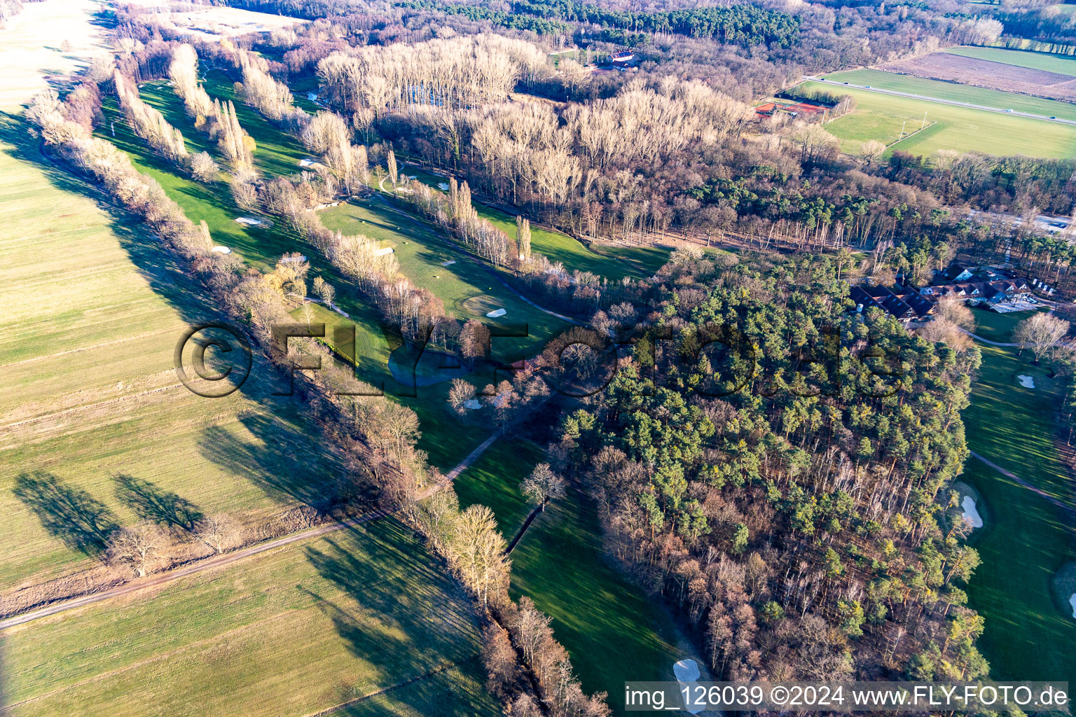 Golf Club Pfalz in the district Geinsheim in Neustadt an der Weinstraße in the state Rhineland-Palatinate, Germany