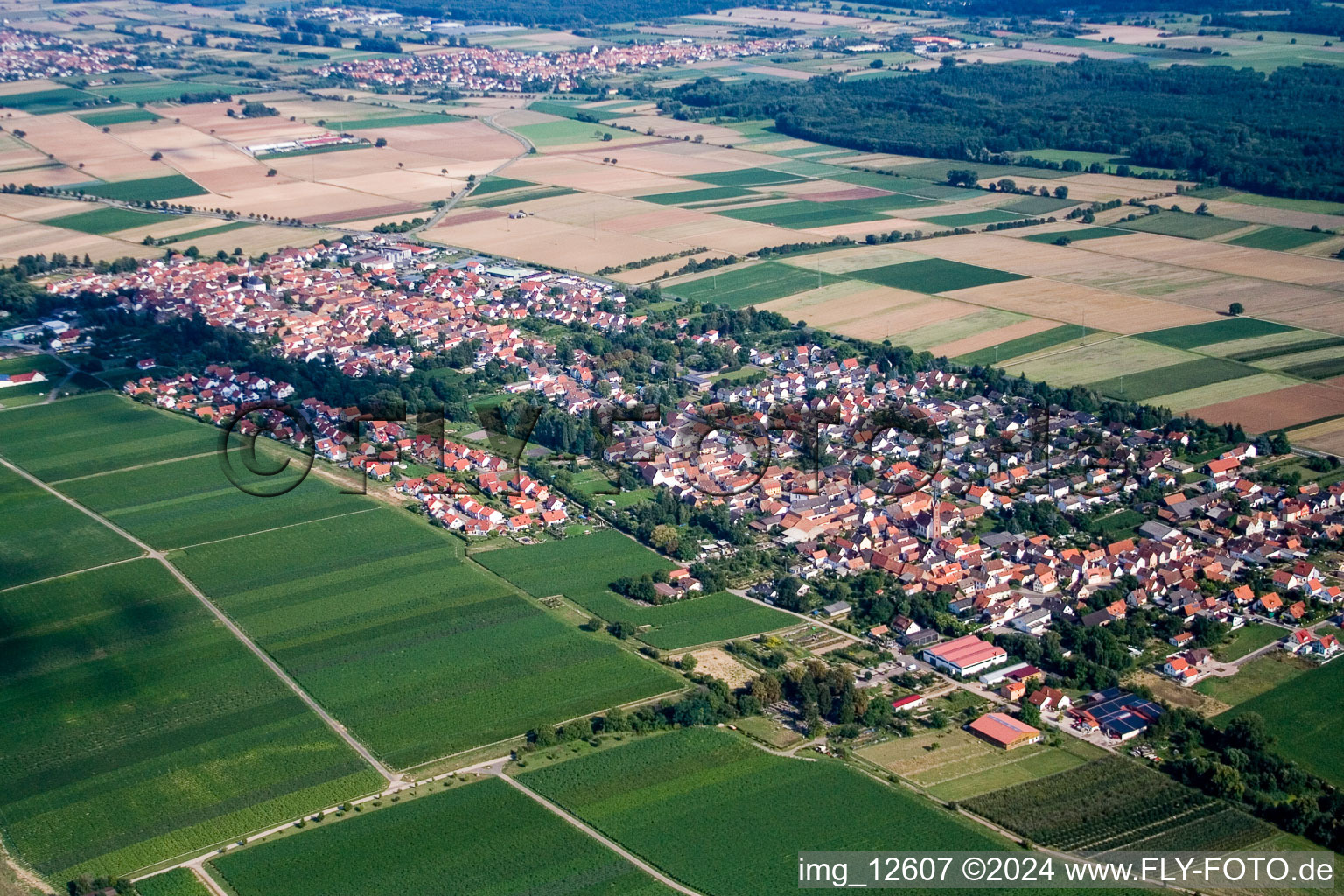 Oberhochstadt in the district Niederhochstadt in Hochstadt in the state Rhineland-Palatinate, Germany