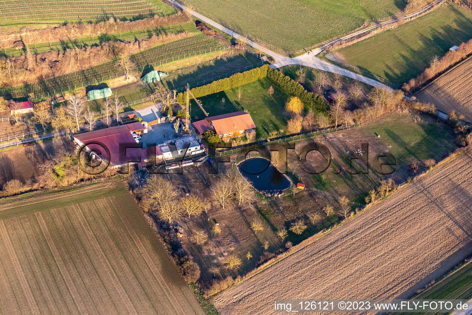 Aerial photograpy of Michael Brother-in-law in the district Herxheim in Herxheim bei Landau in the state Rhineland-Palatinate, Germany