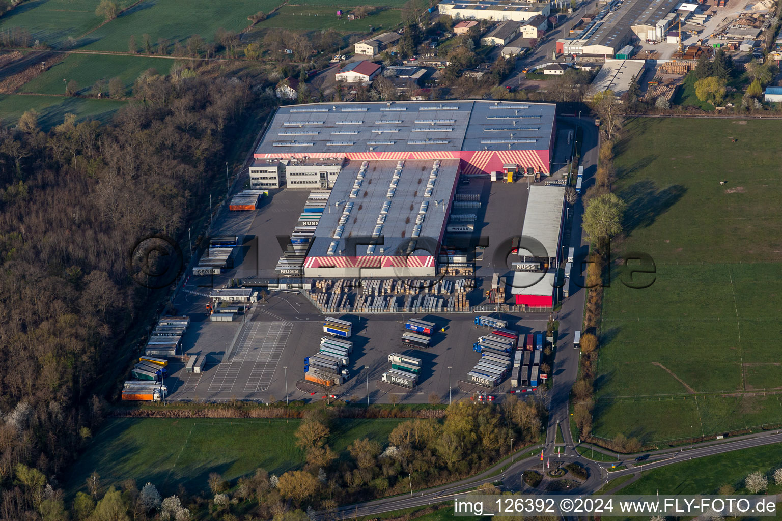 Building of the construction market HORNBACH Bornheim in the district Industriegebiet Bornheim in Bornheim in the state Rhineland-Palatinate, Germany