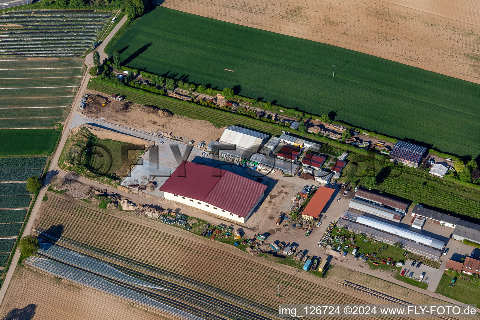 New hall in Kandel in the state Rhineland-Palatinate, Germany