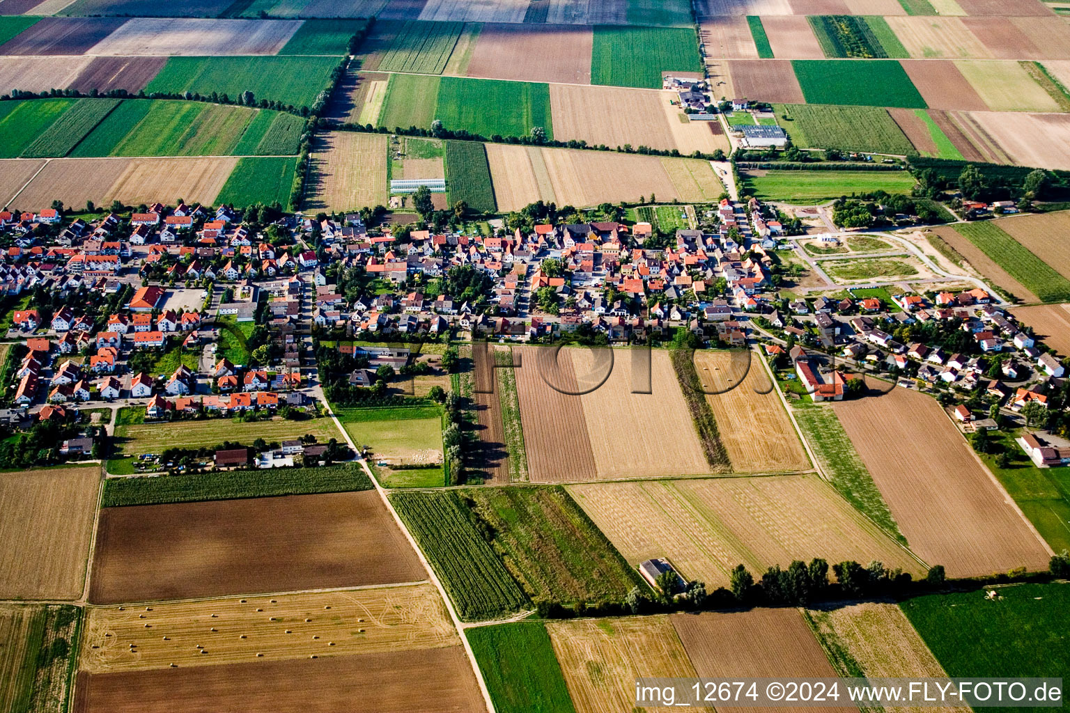 District Rödersheim in Rödersheim-Gronau in the state Rhineland-Palatinate, Germany