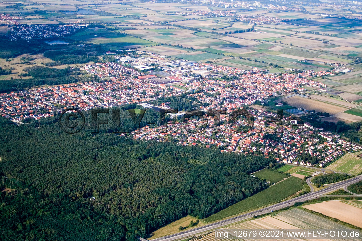 Ellerstadt in the state Rhineland-Palatinate, Germany