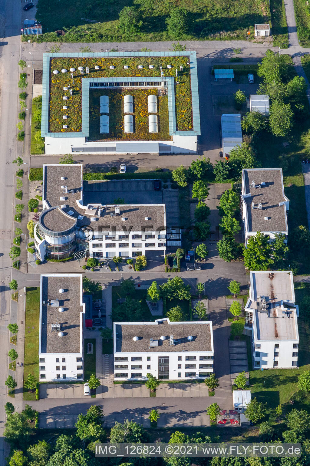 CAS Software Technology Park on CAS Weg in the district Rintheim in Karlsruhe in the state Baden-Wuerttemberg, Germany