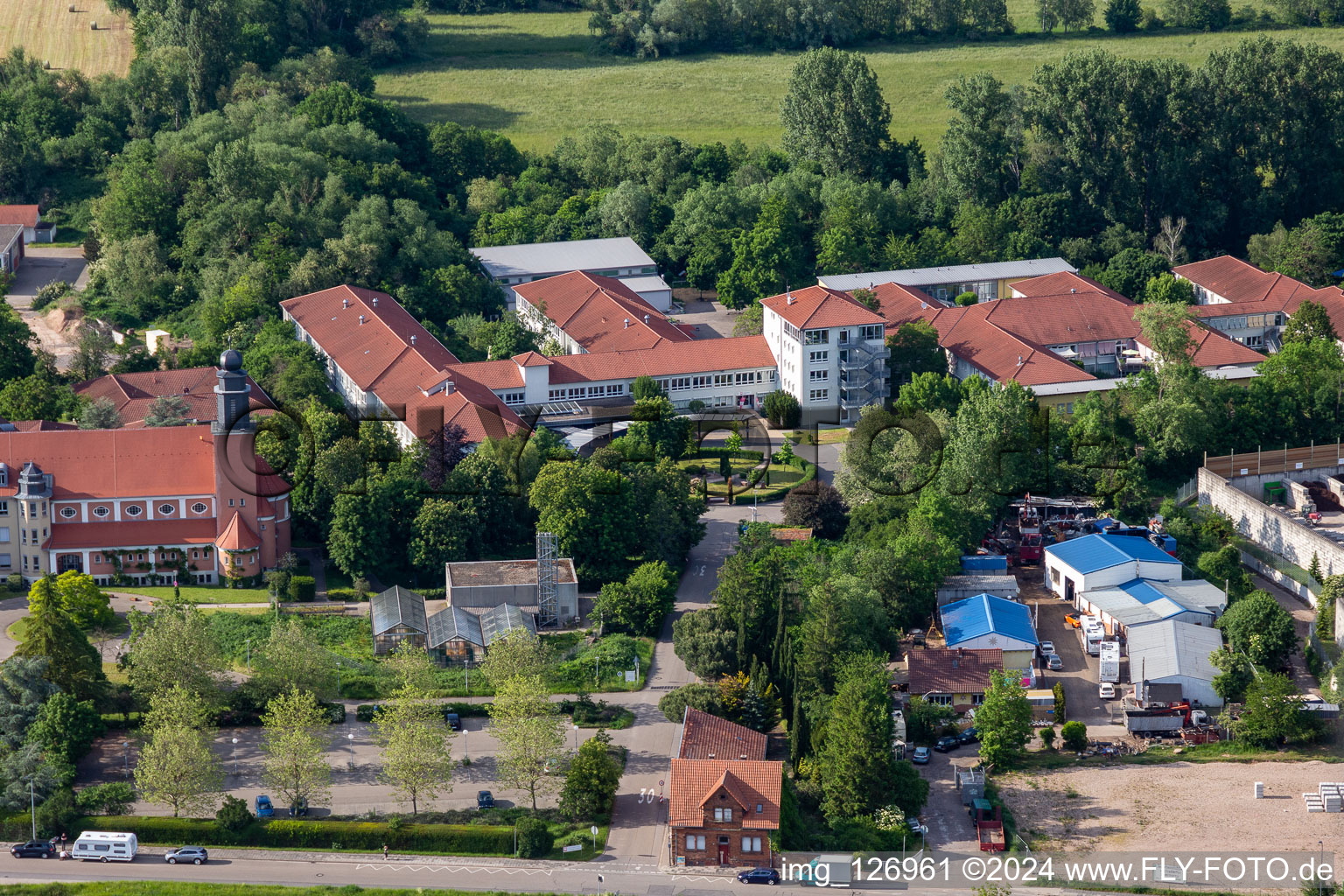 Caritas Support Centre St. Laurentius and Paulus, Special School Landau in Landau in der Pfalz in the state Rhineland-Palatinate, Germany