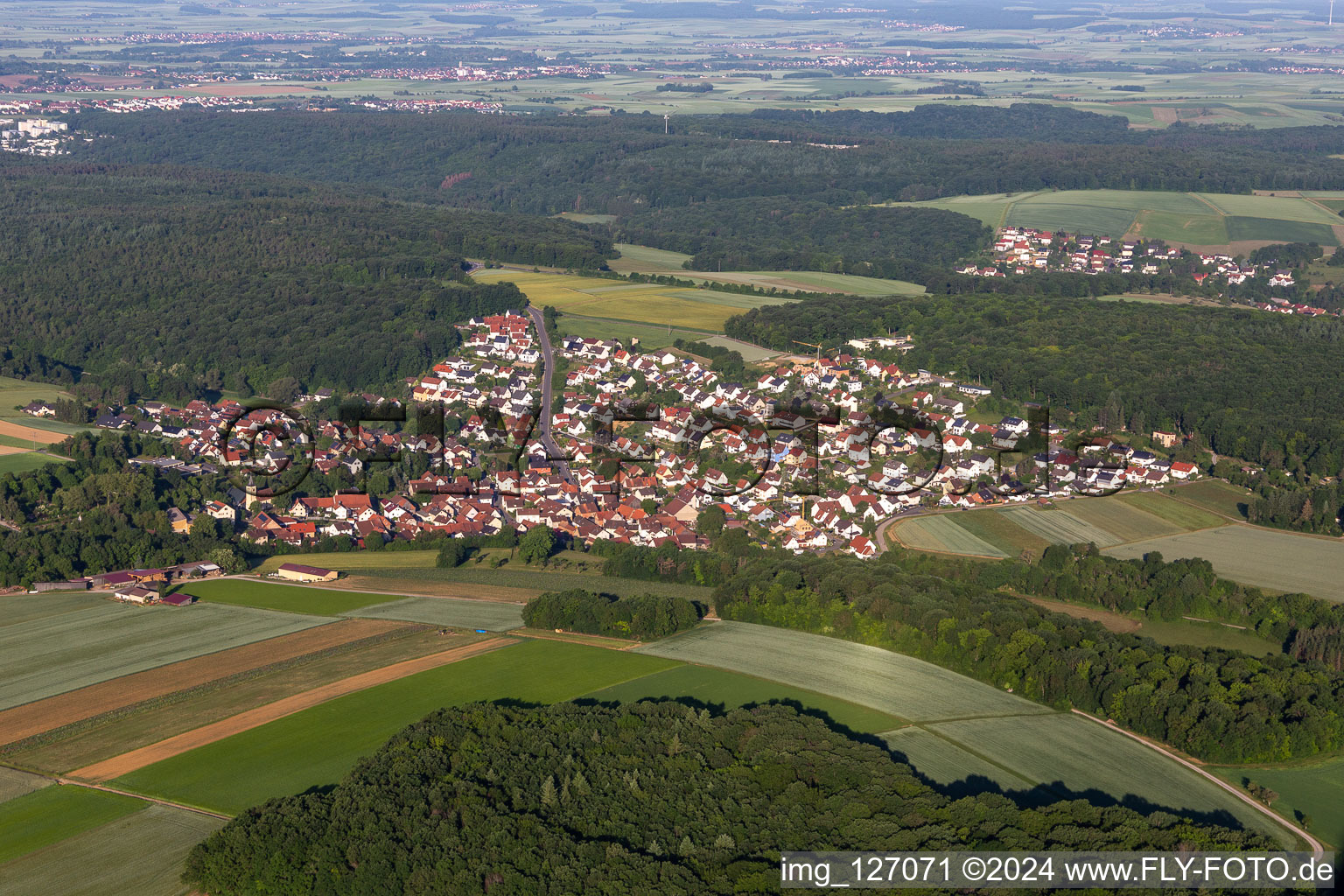 Üchtelhausen in the state Bavaria, Germany