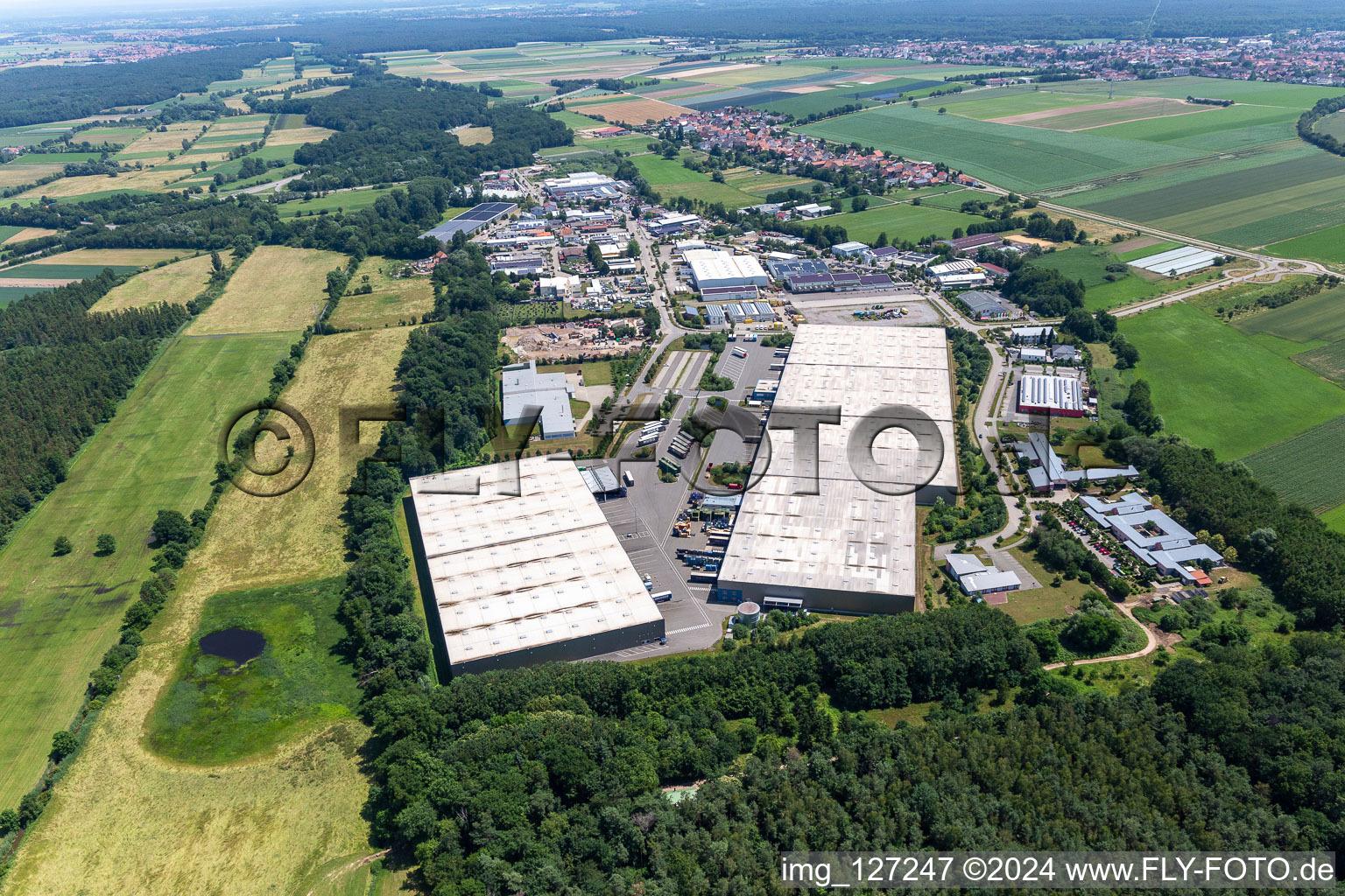 Thermo Fisher GmbH, ZUFALL logistics group - Branch Kandel in the district Minderslachen in Kandel in the state Rhineland-Palatinate, Germany