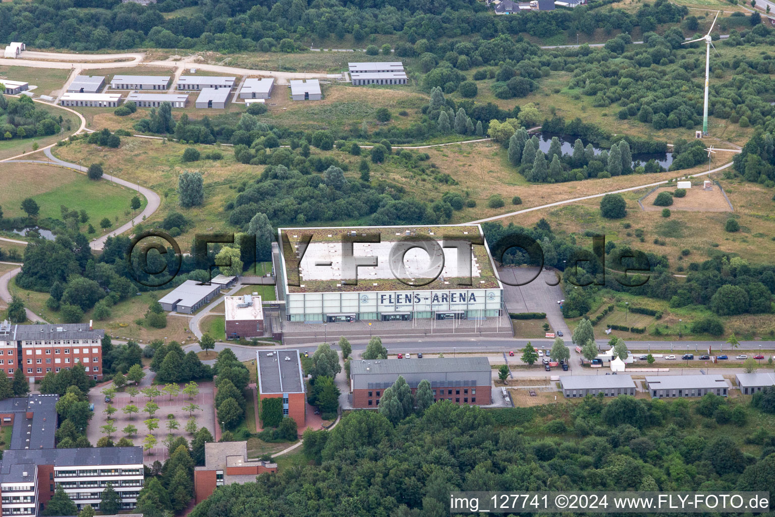 Flens Arena in Flensburg in the state Schleswig Holstein, Germany