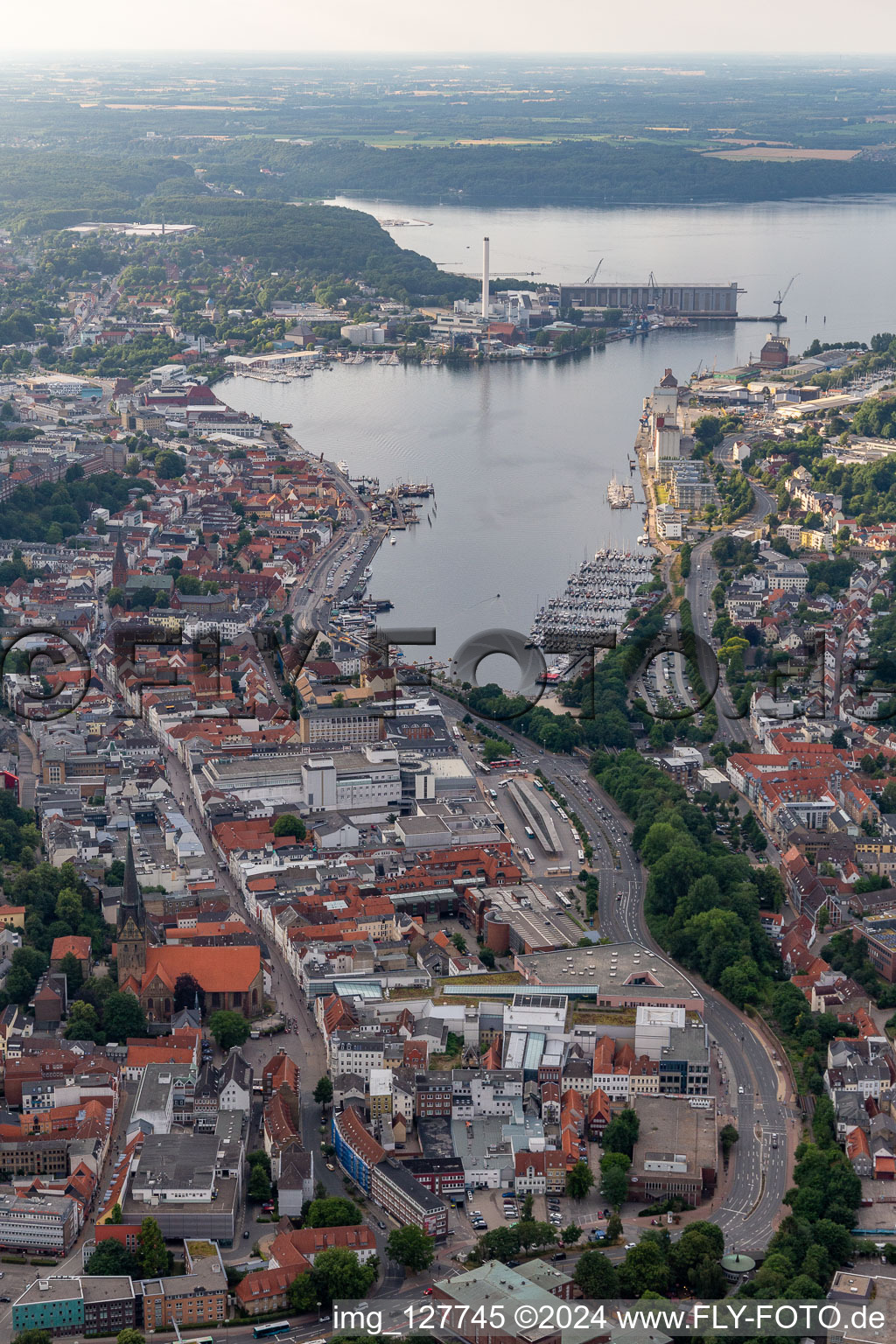 Süderhofenden in the district Bredeberg in Flensburg in the state Schleswig Holstein, Germany